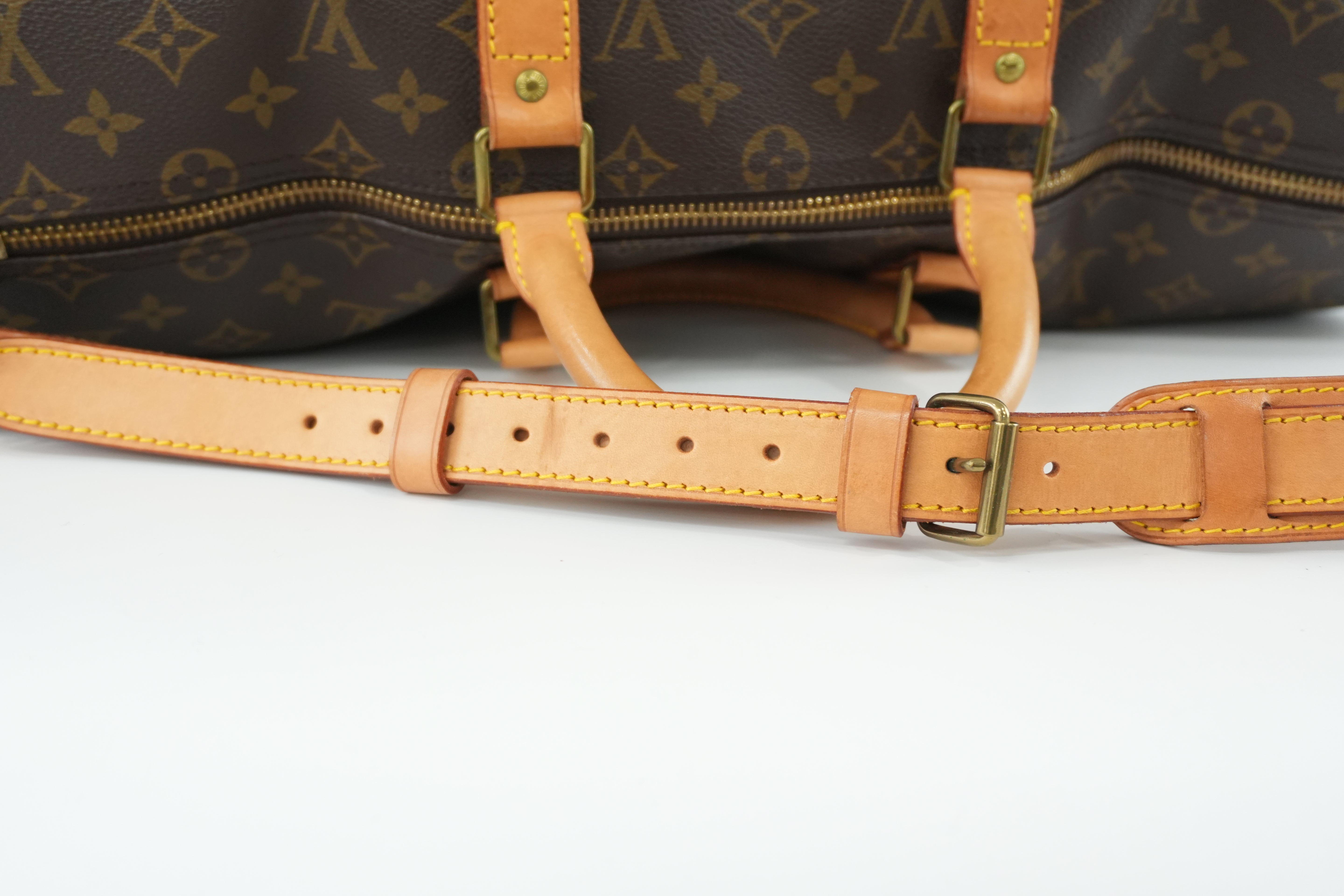 Louis Vuitton Monogram Keepall 50 Bandouliere Used