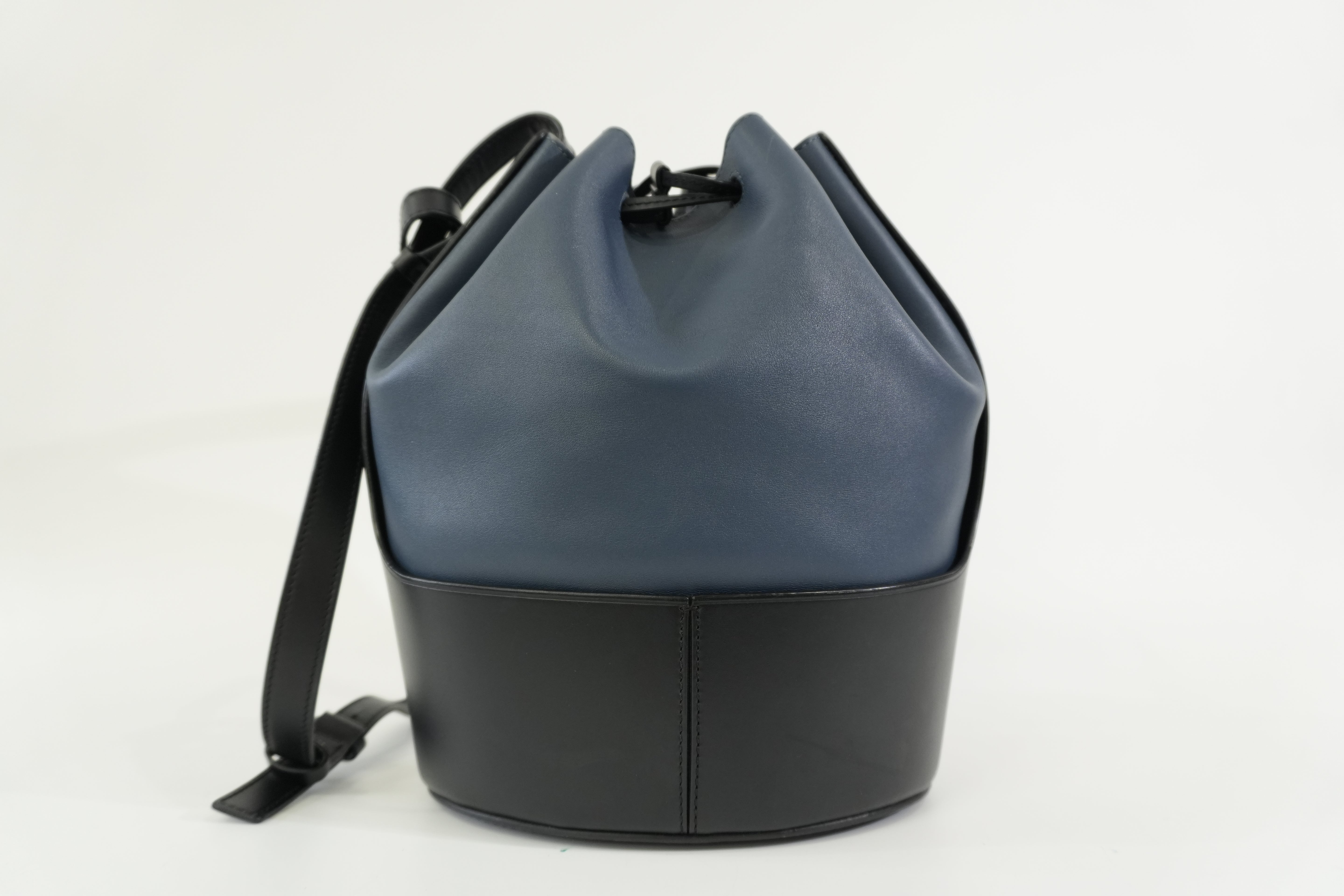 Pre-owned Loewe Hammock Shoulder Bag Navy Blue