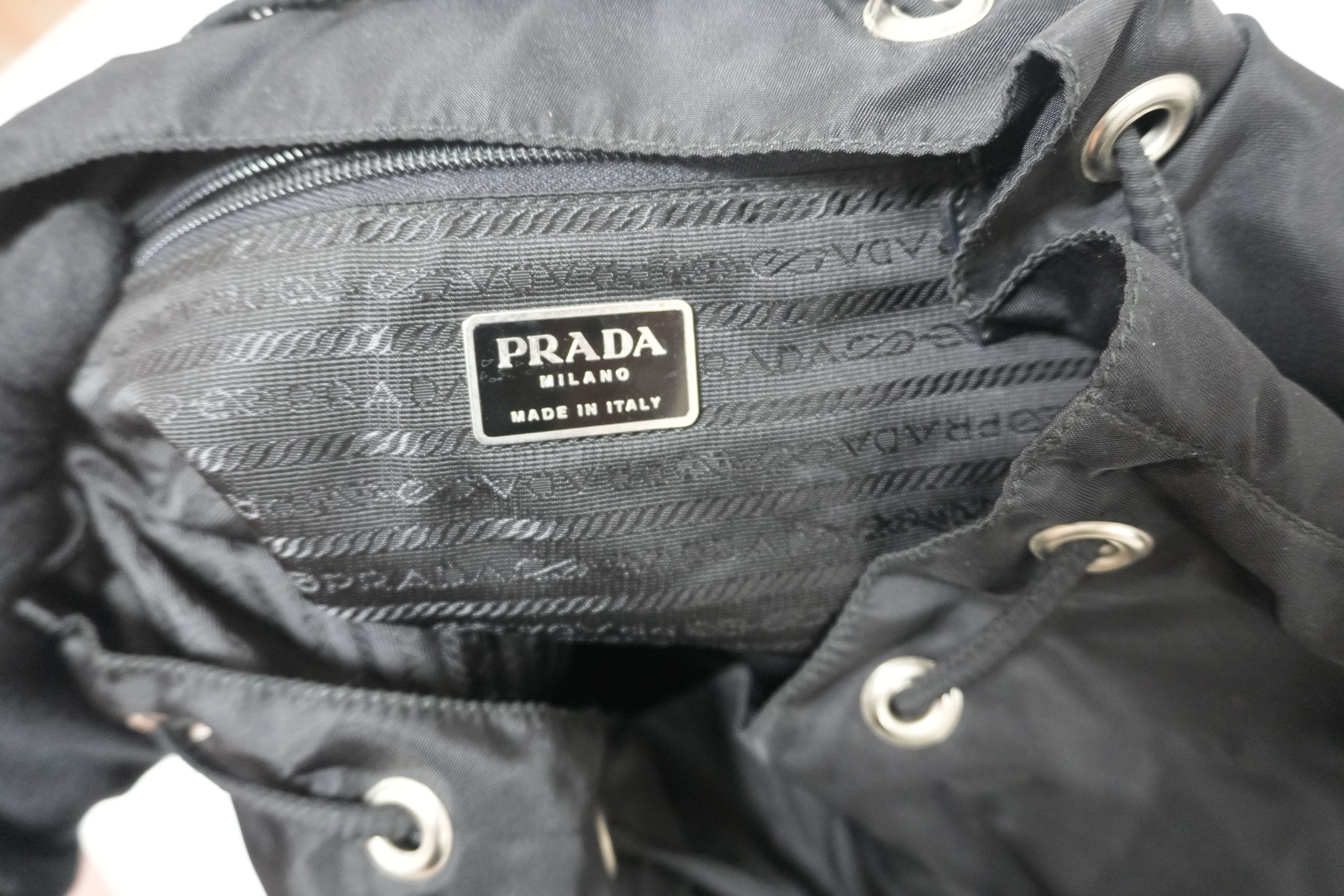 Prada Nylon Backpack Used