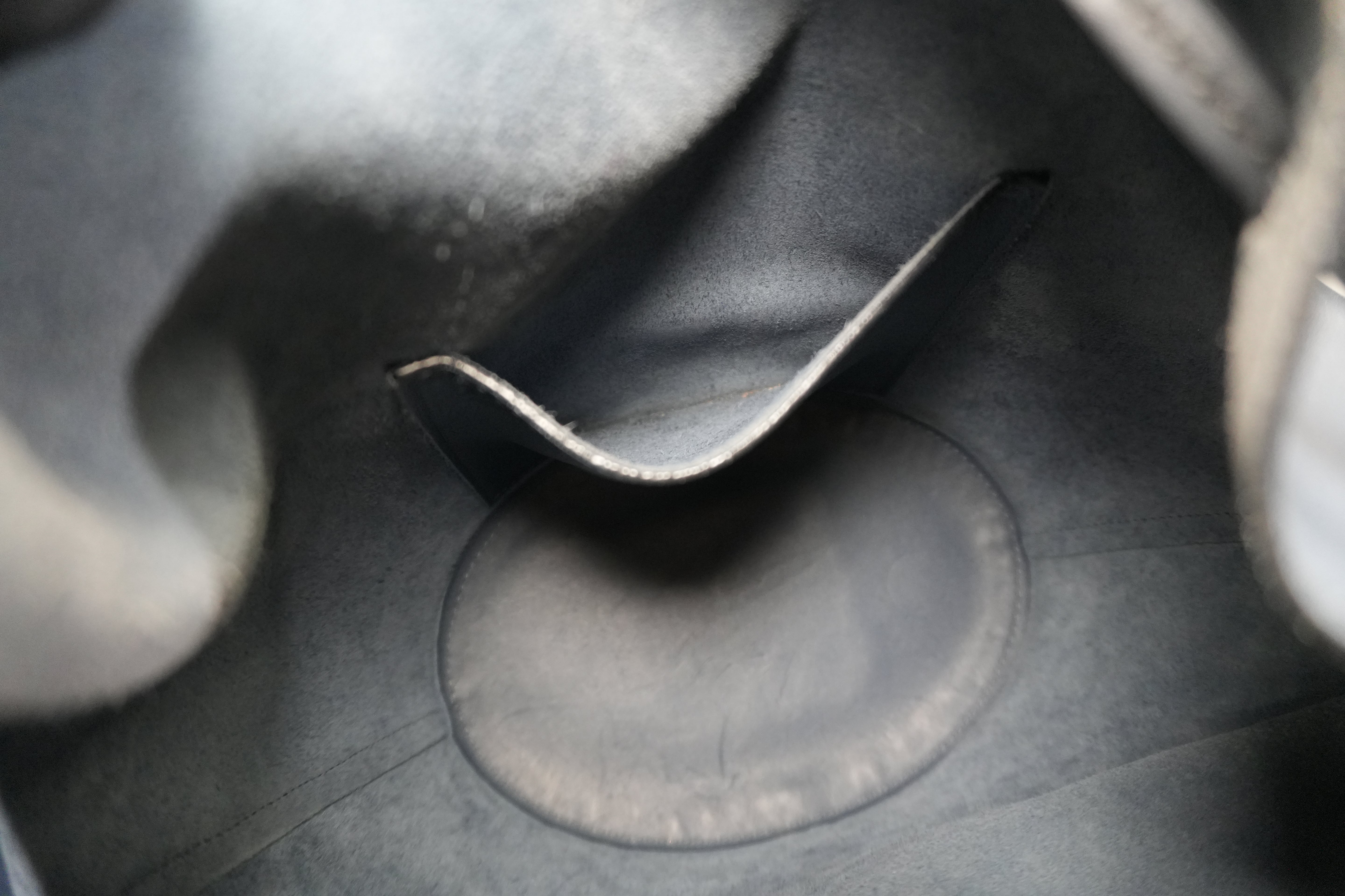 Pre-owned Loewe Hammock Shoulder Bag Navy Blue