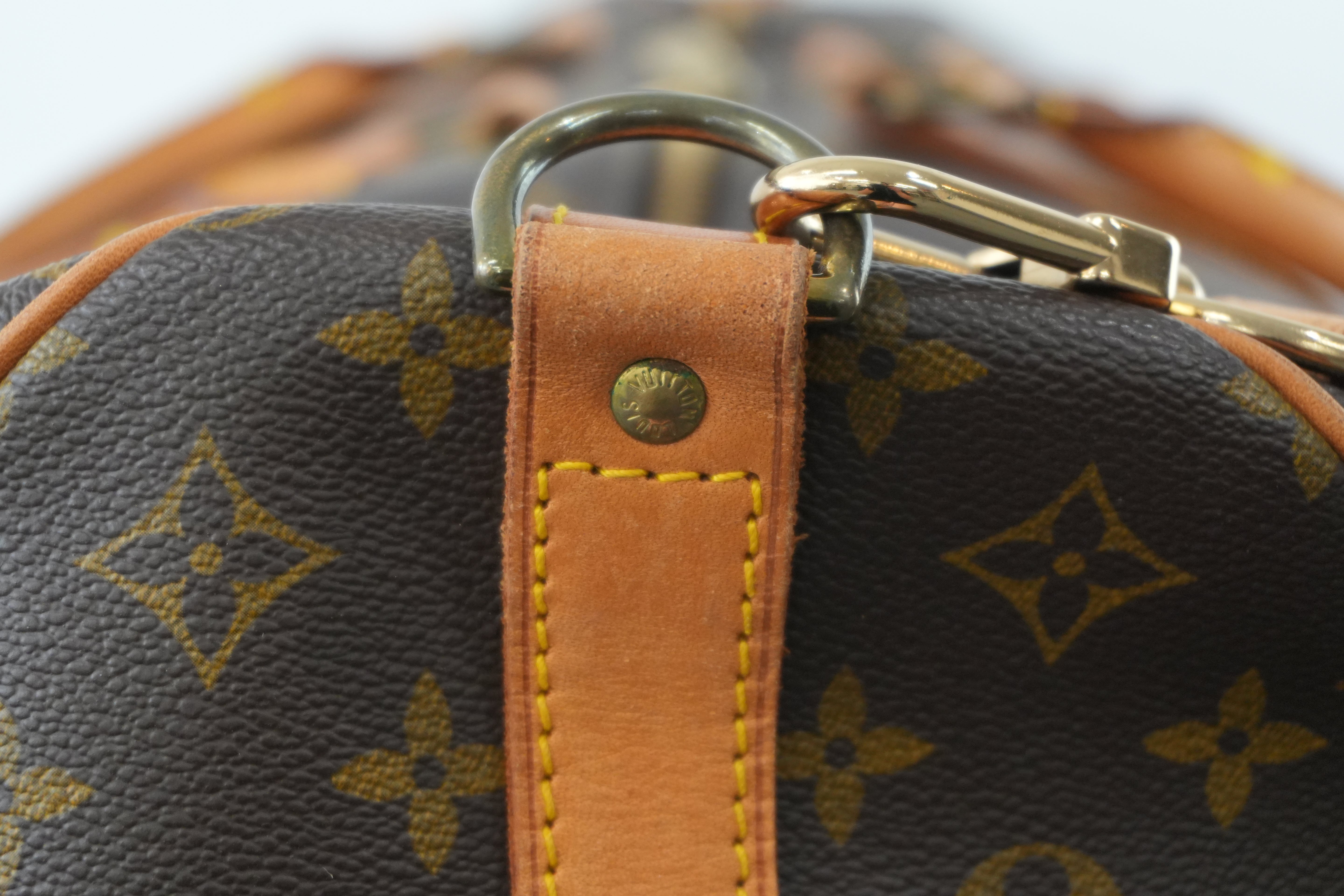 Louis Vuitton Monogram Keepall 60 Bandouliere Used