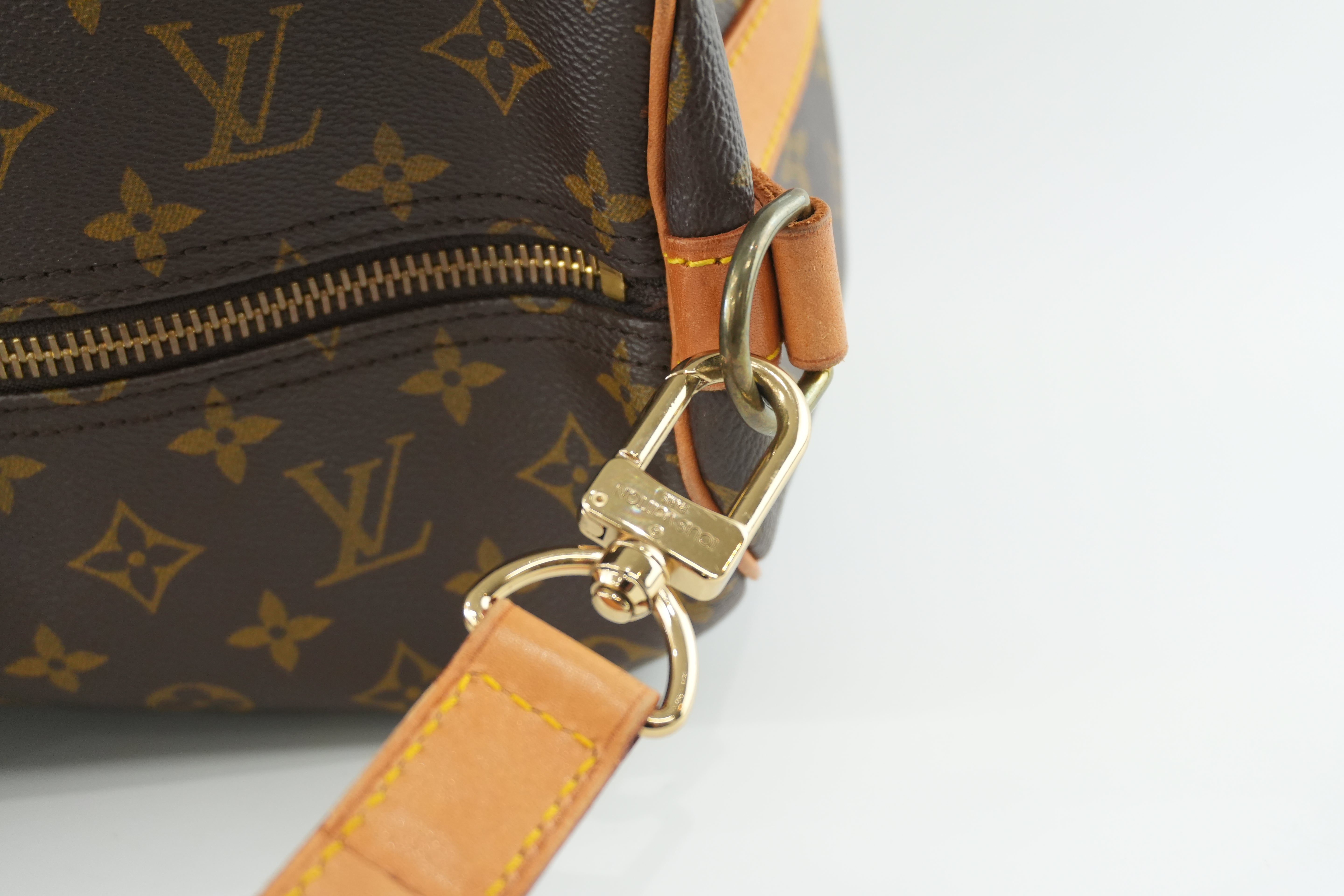 Louis Vuitton Monogram Keepall 60 Bandouliere Used