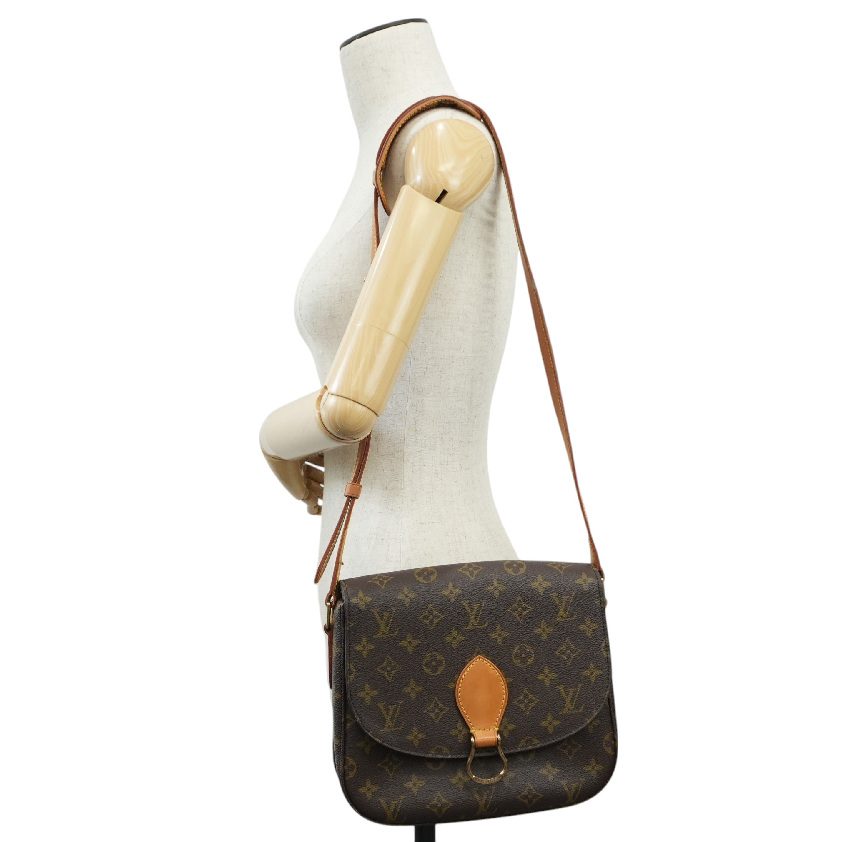 Louis Vuitton Monogram Saint Cloud GM Shoulder Bag Used