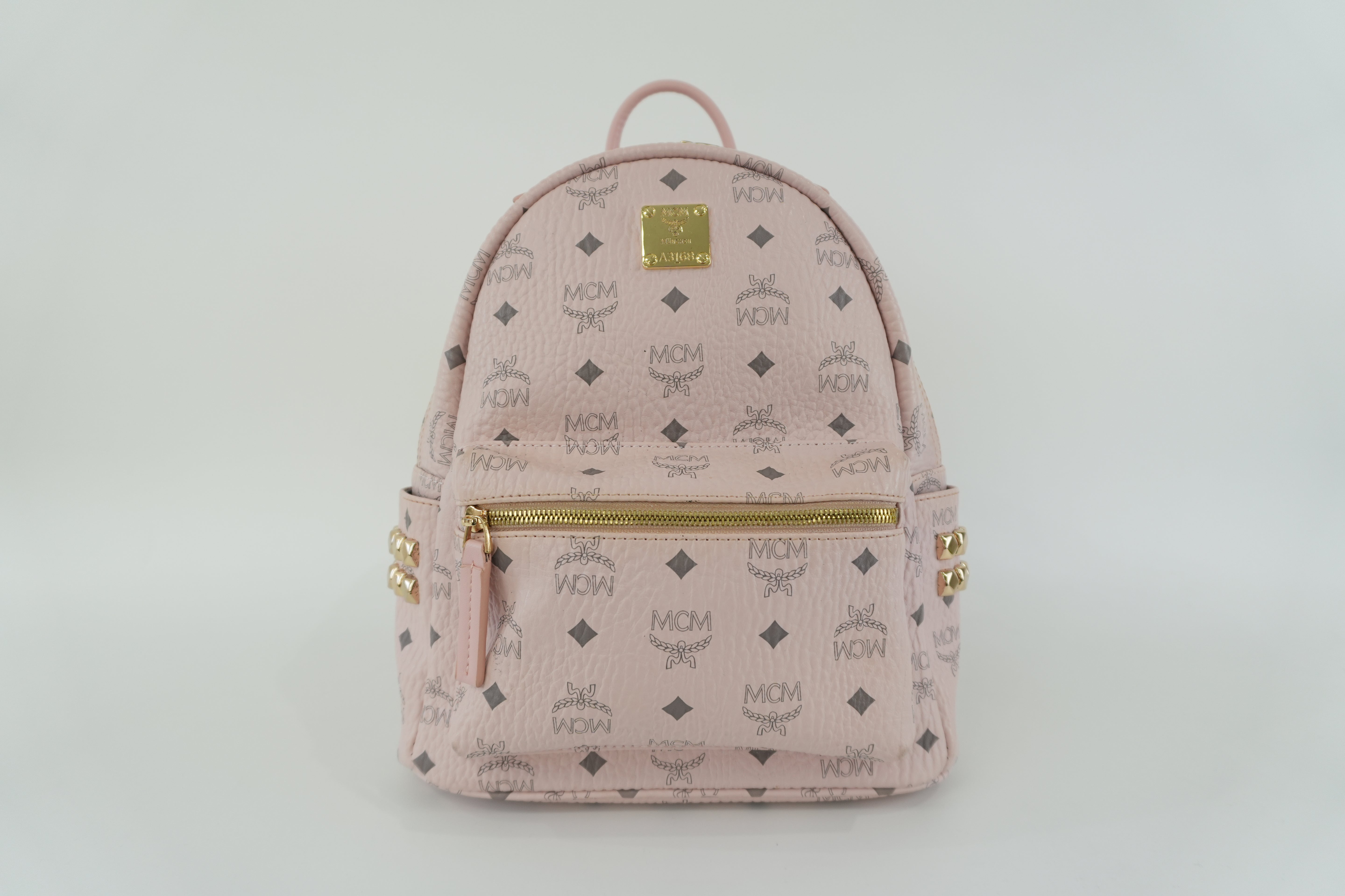 MCM Backpack Pink Used