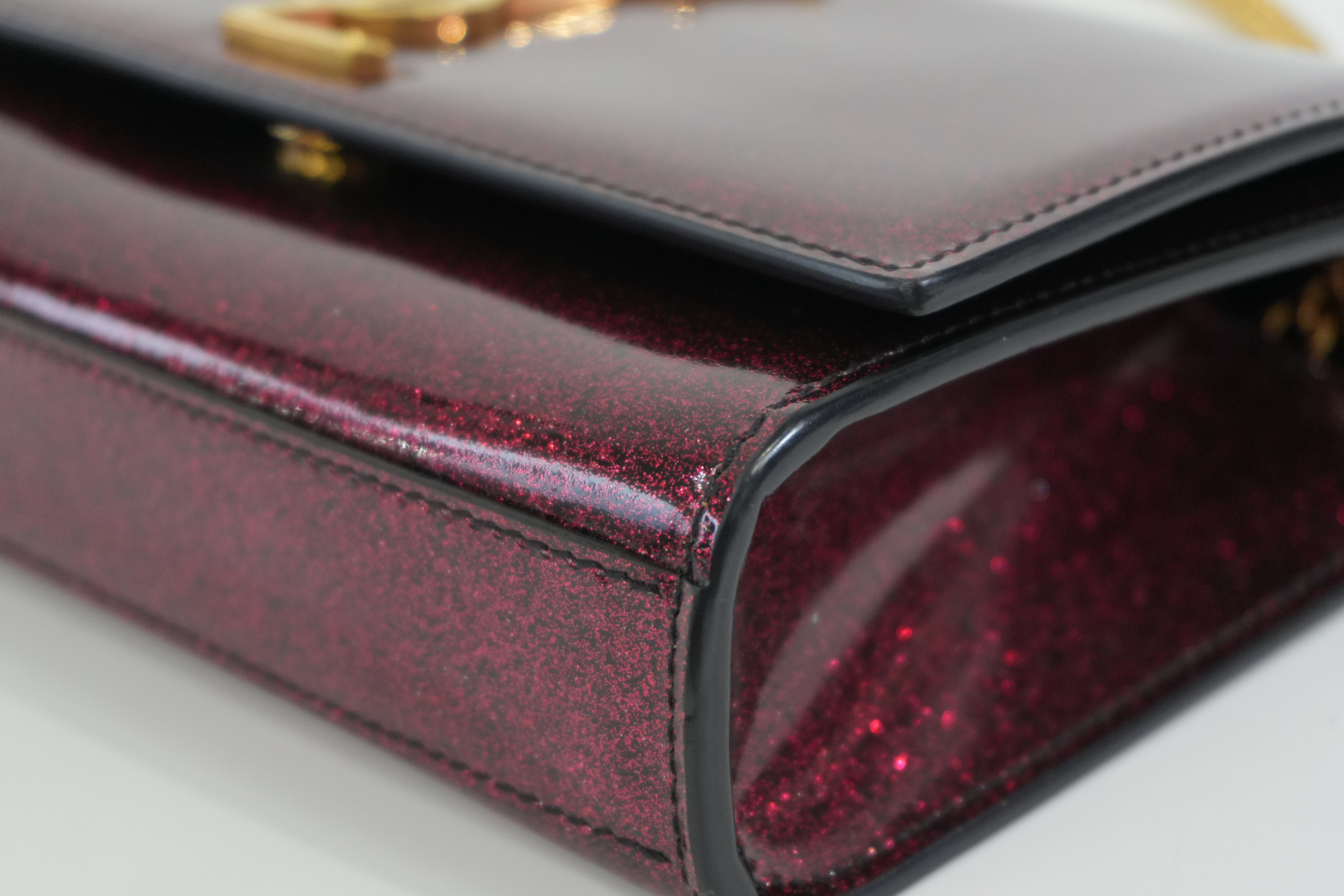 Pre-owned Saint Laurent Small Kate Chain Shoulder Bag Pink