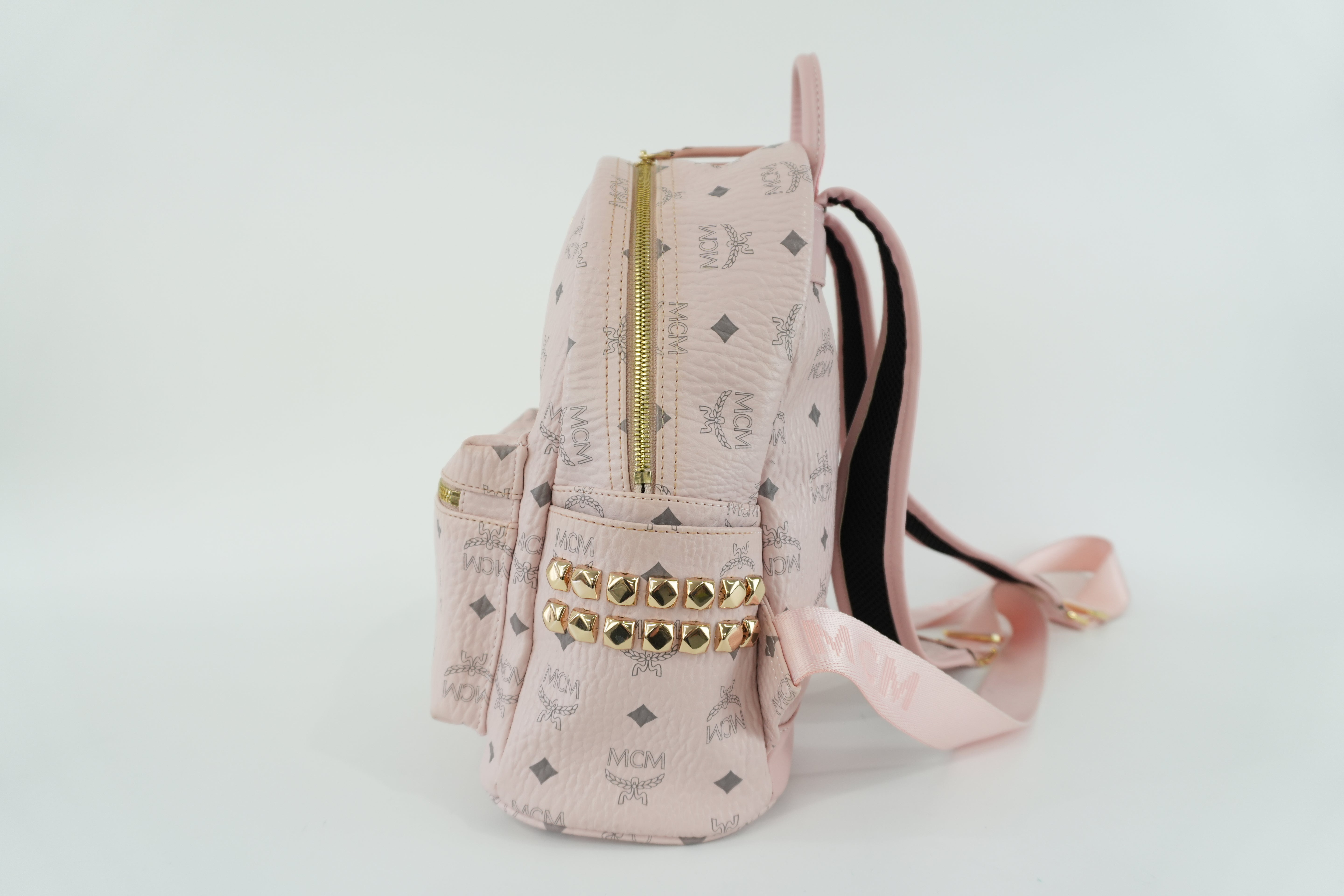 MCM Backpack Pink Used