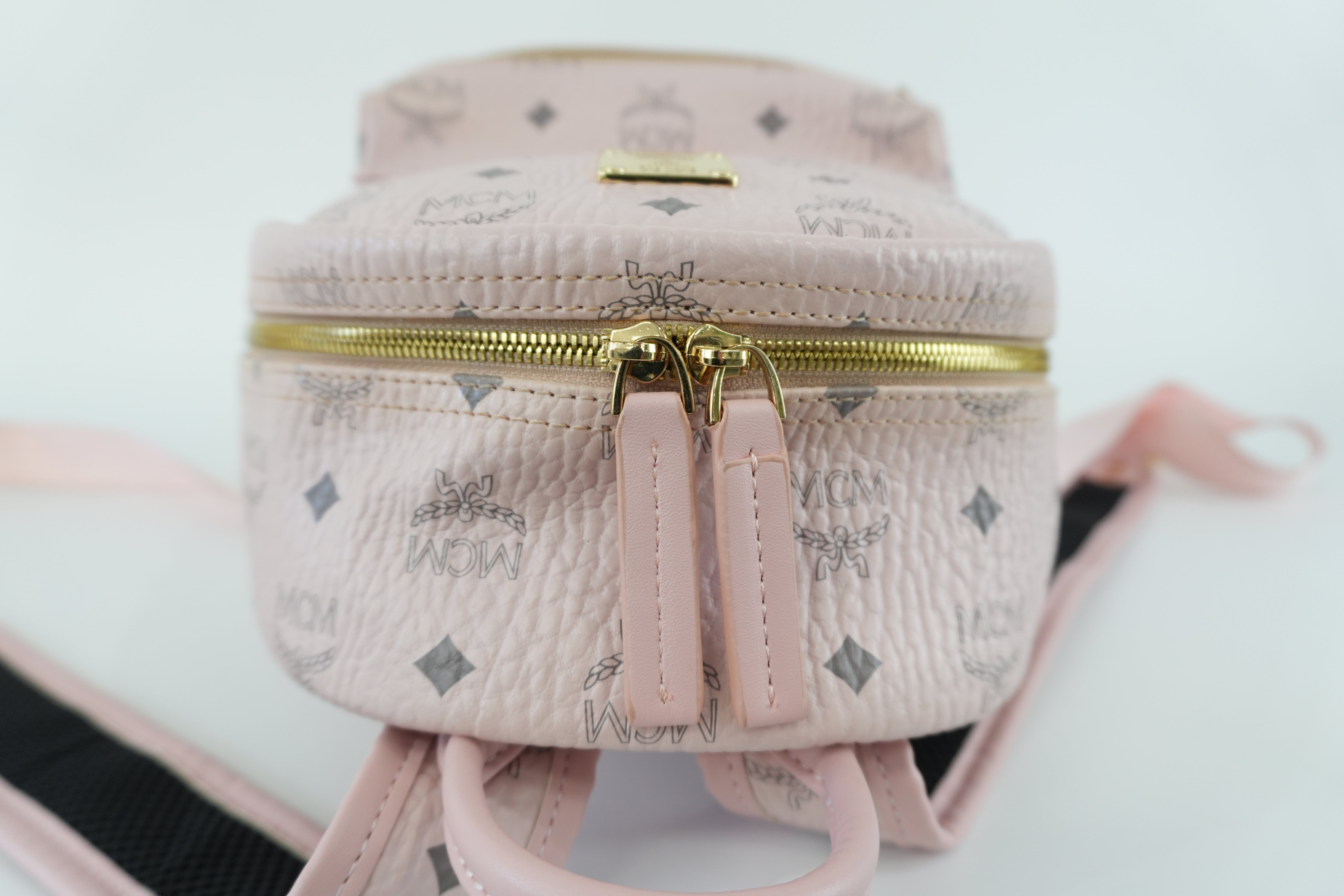 MCM Backpack Pink Used