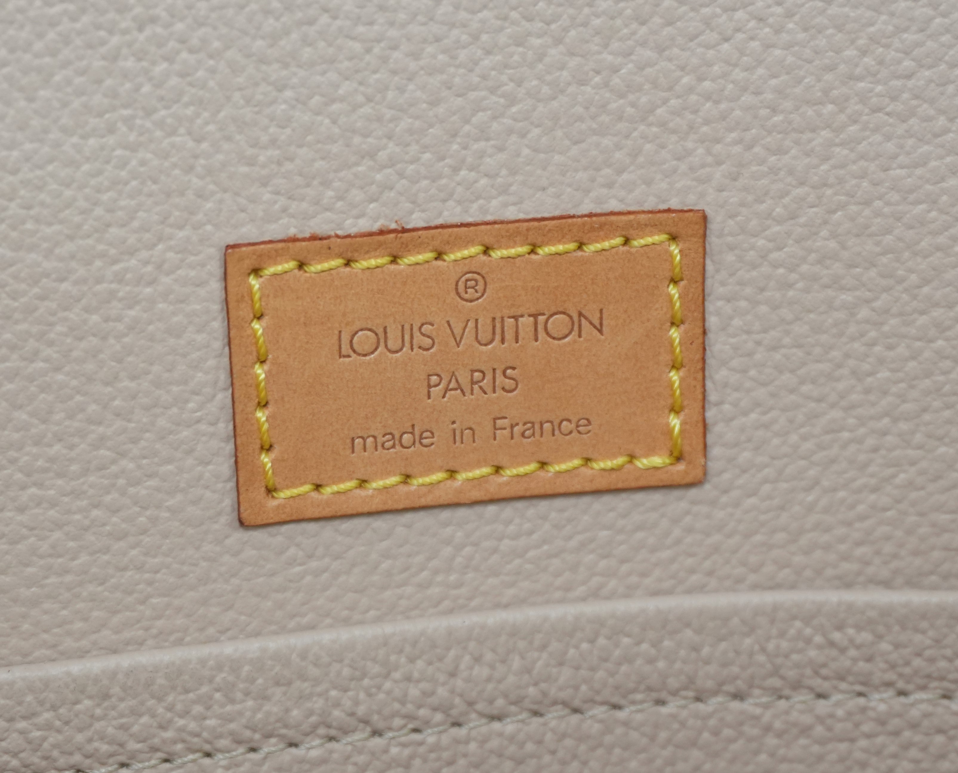 Louis Vuitton Monogram Sac Plat Tote Bag Used