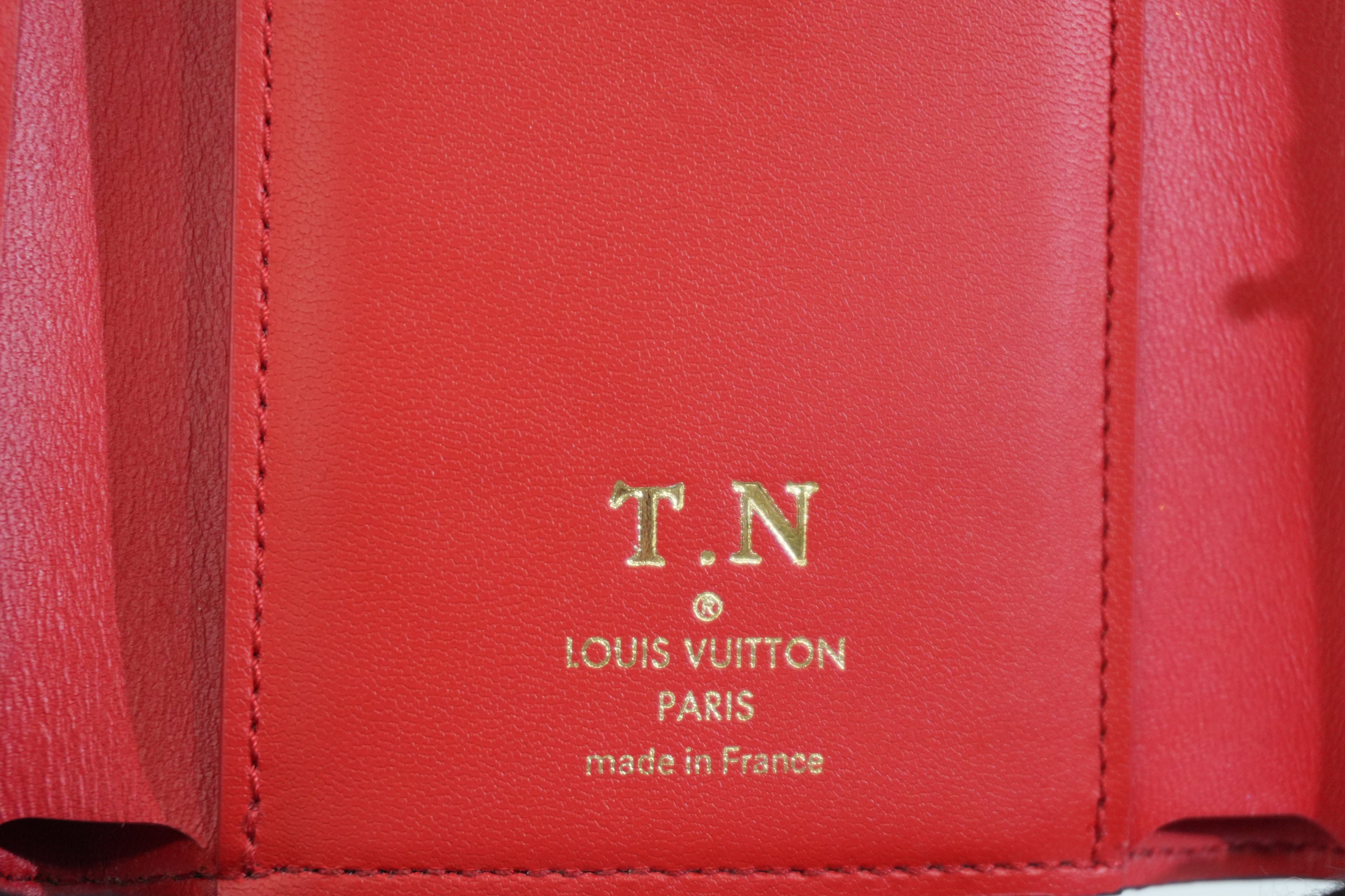 Pre-owned Louis Vuitton Monogram Coquelicot Flower Compact Wallet