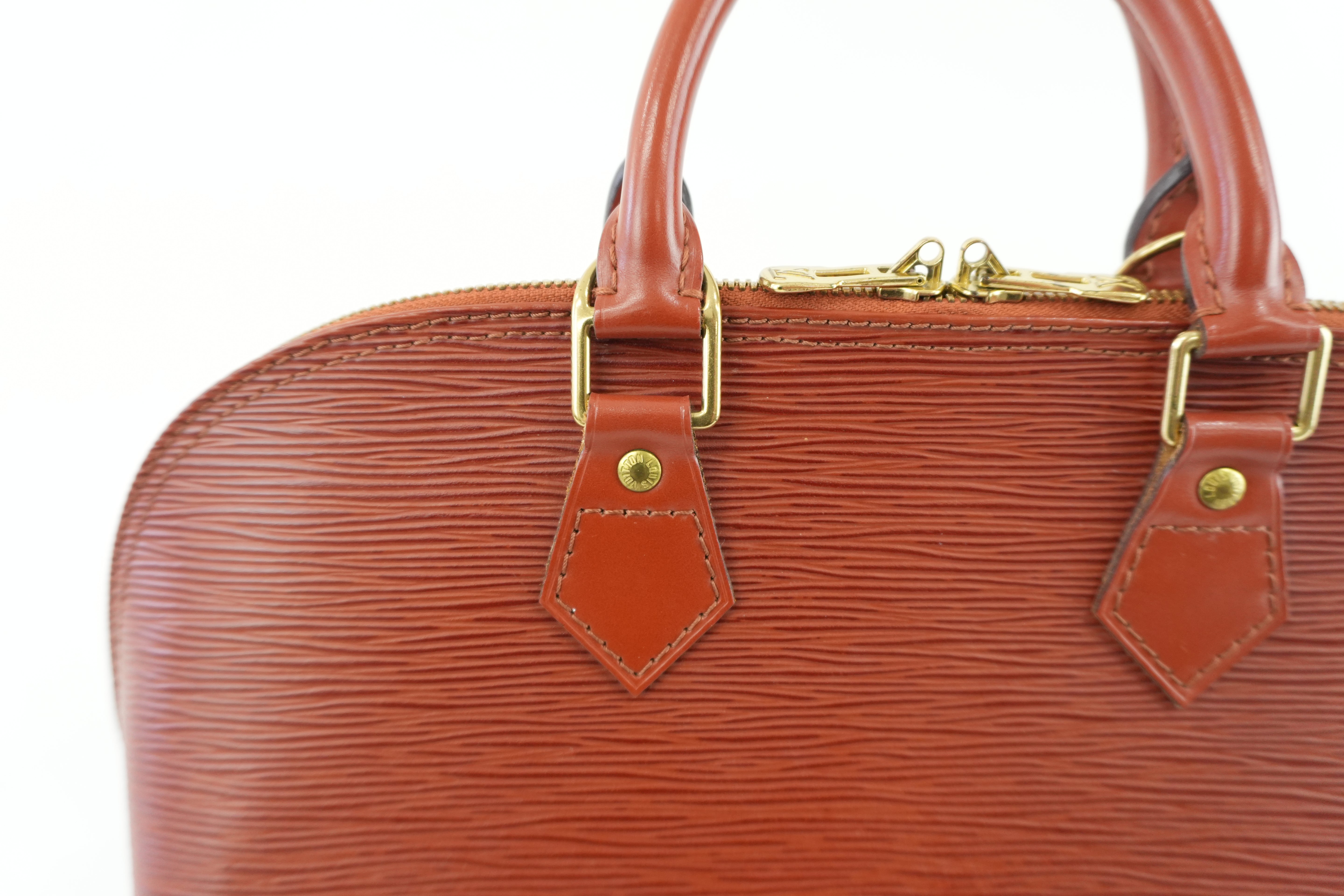 Louis Vuitton Alma PM Kenya Brown Used