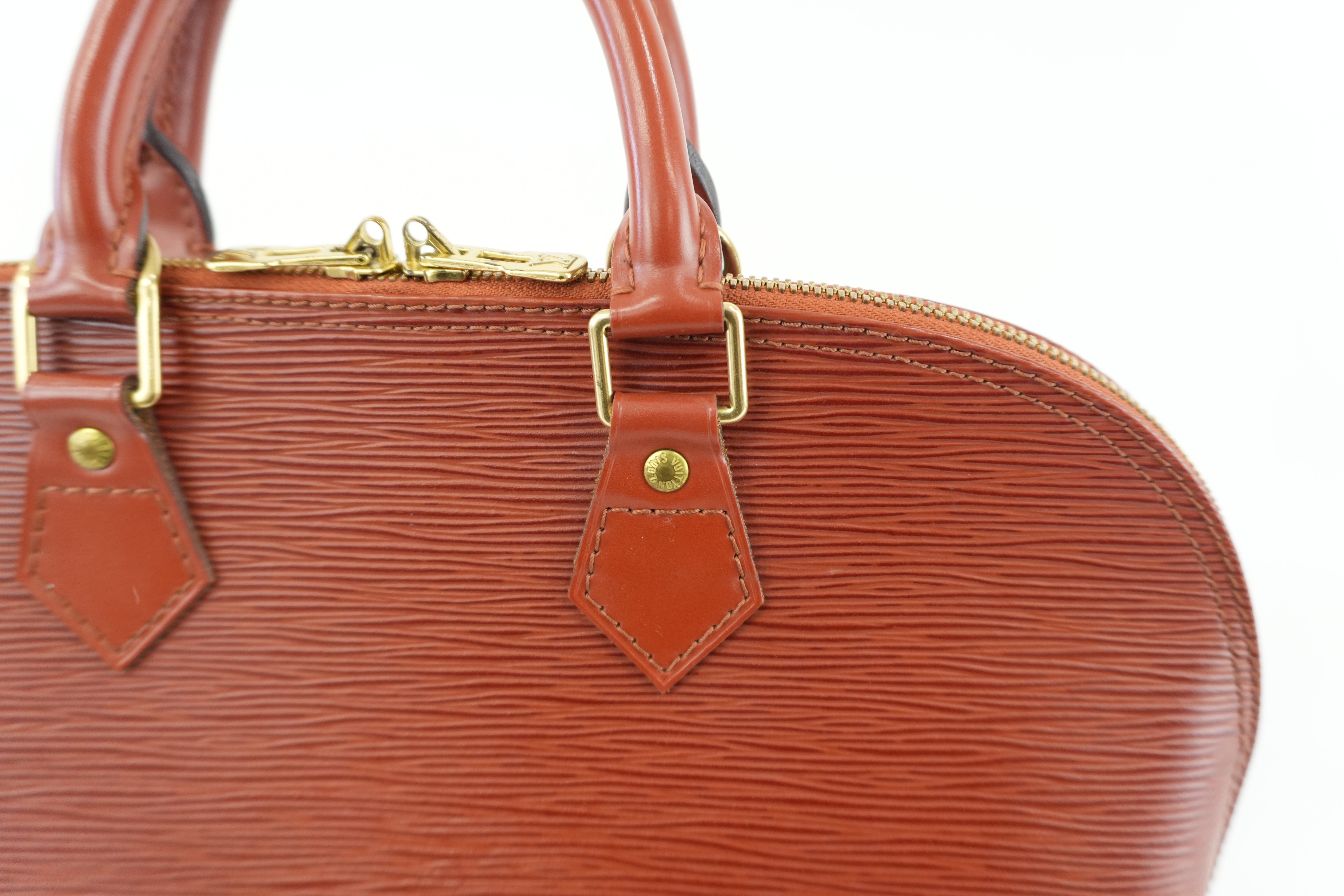 Louis Vuitton Alma PM Kenya Brown Used