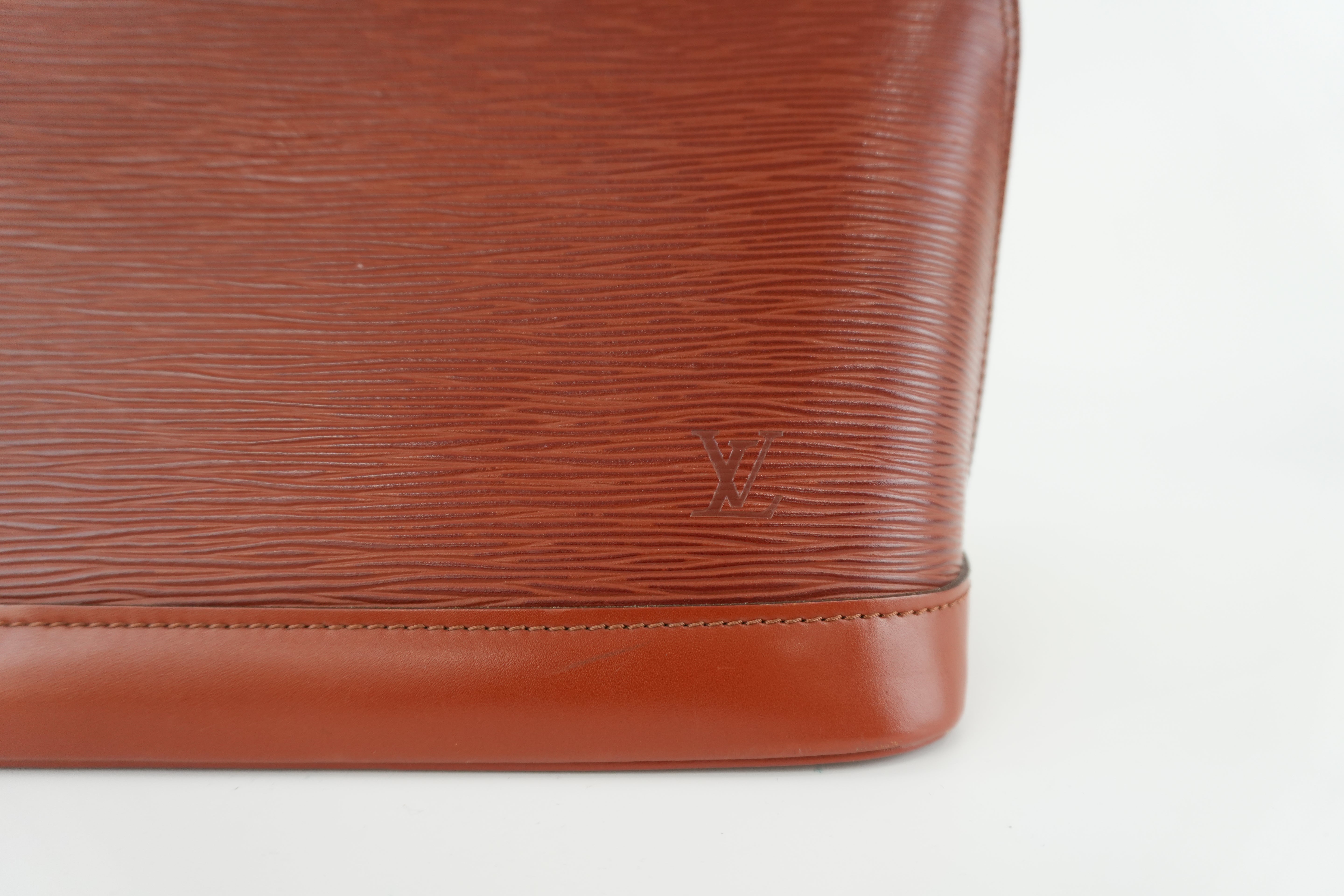 Louis Vuitton Alma PM Kenya Brown Used