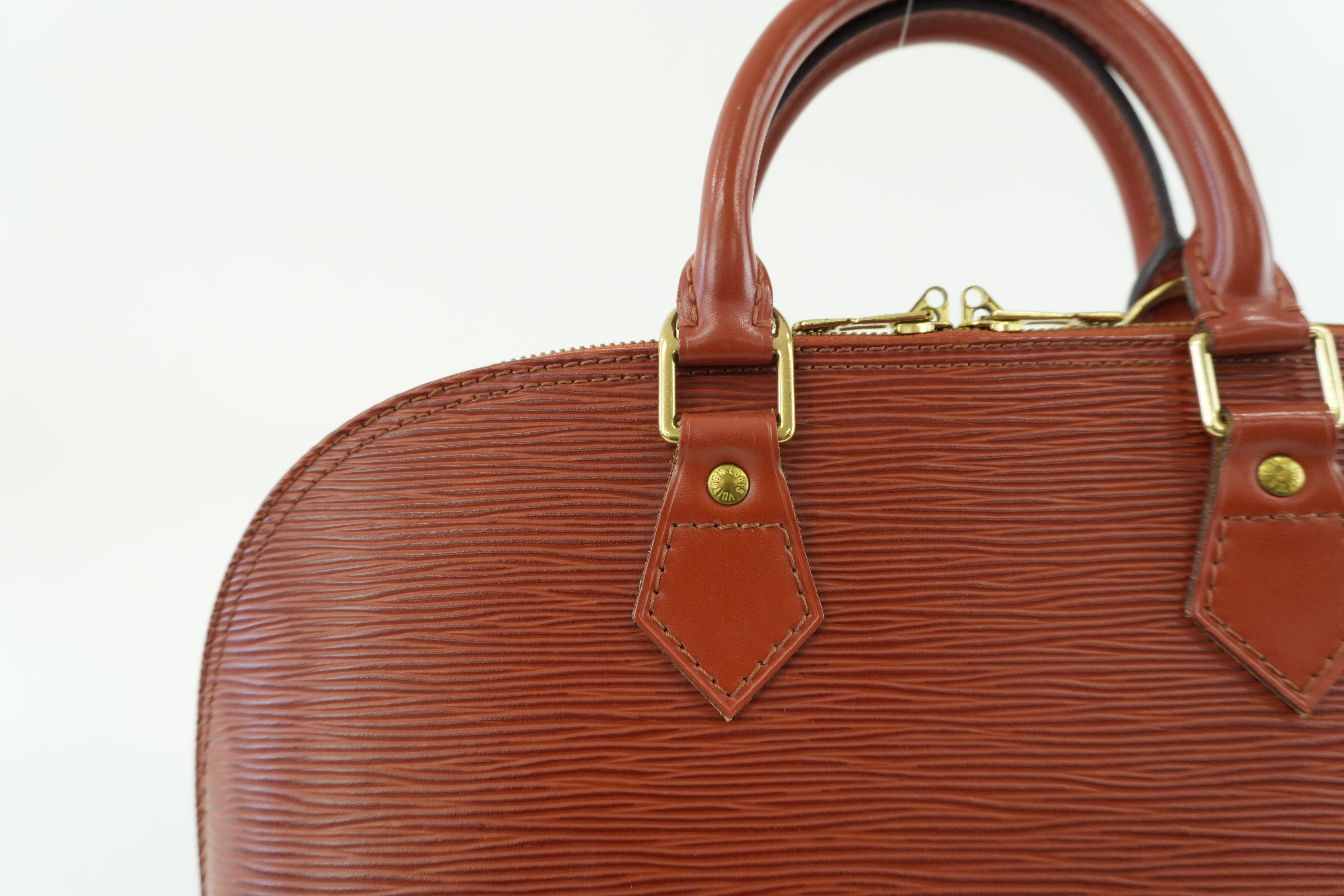 Louis Vuitton Alma PM Kenya Brown Used