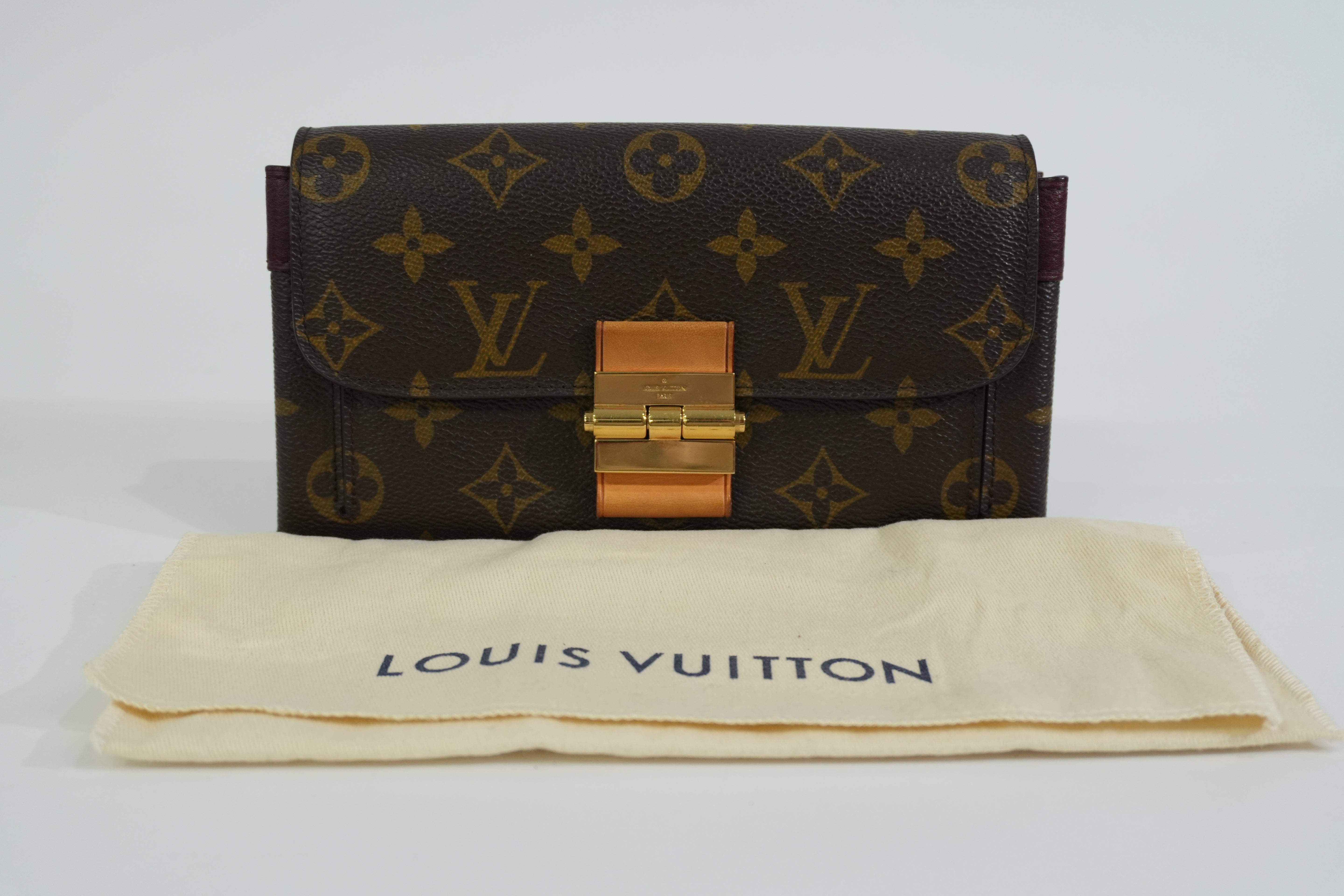 Pre-owned Louis Vuitton Monogram Elysse Long Wallet