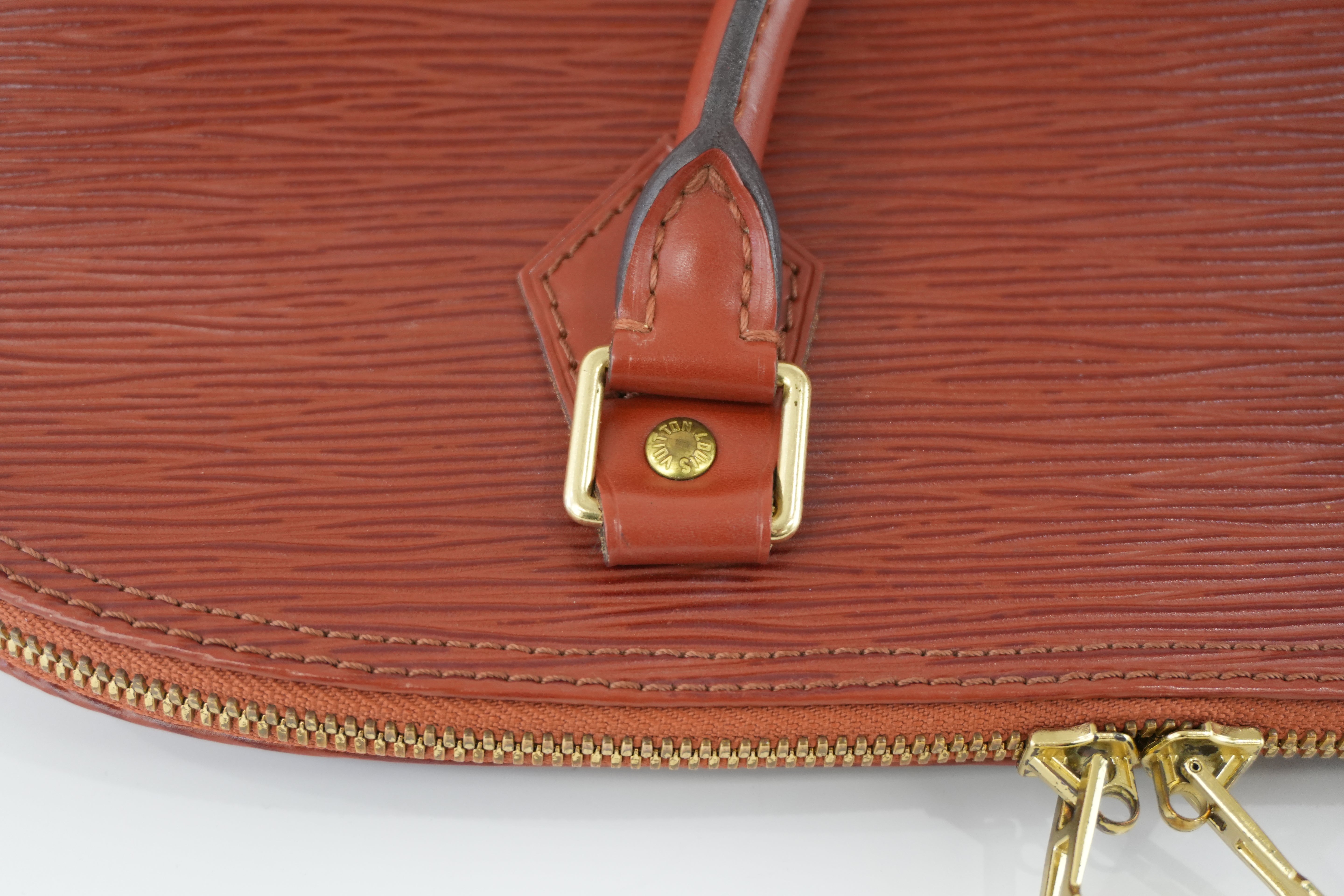 Louis Vuitton Alma PM Kenya Brown Used