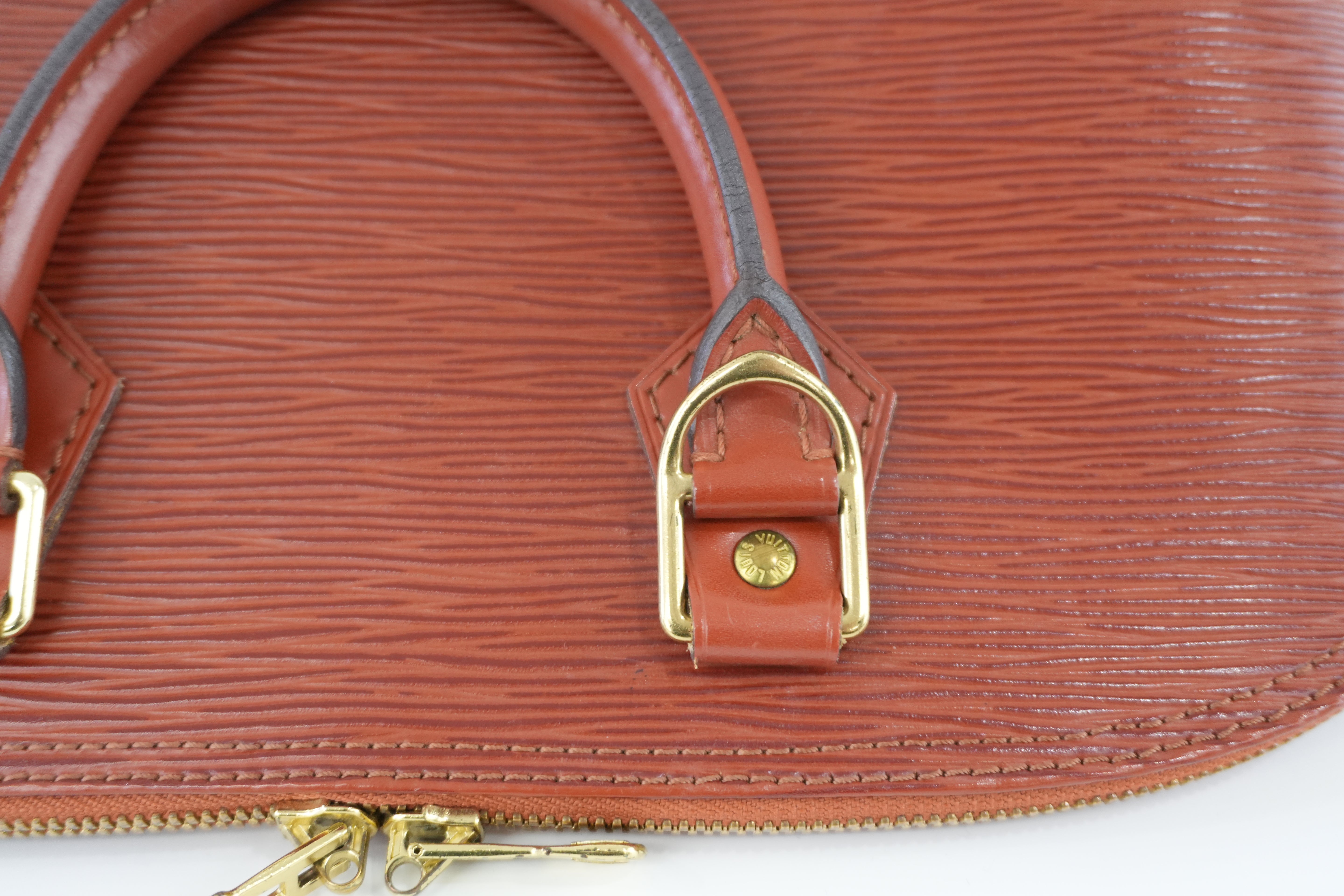 Louis Vuitton Alma PM Kenya Brown Used