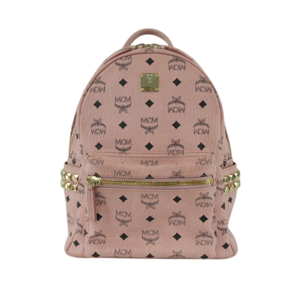 MCM Backpack Pink Used