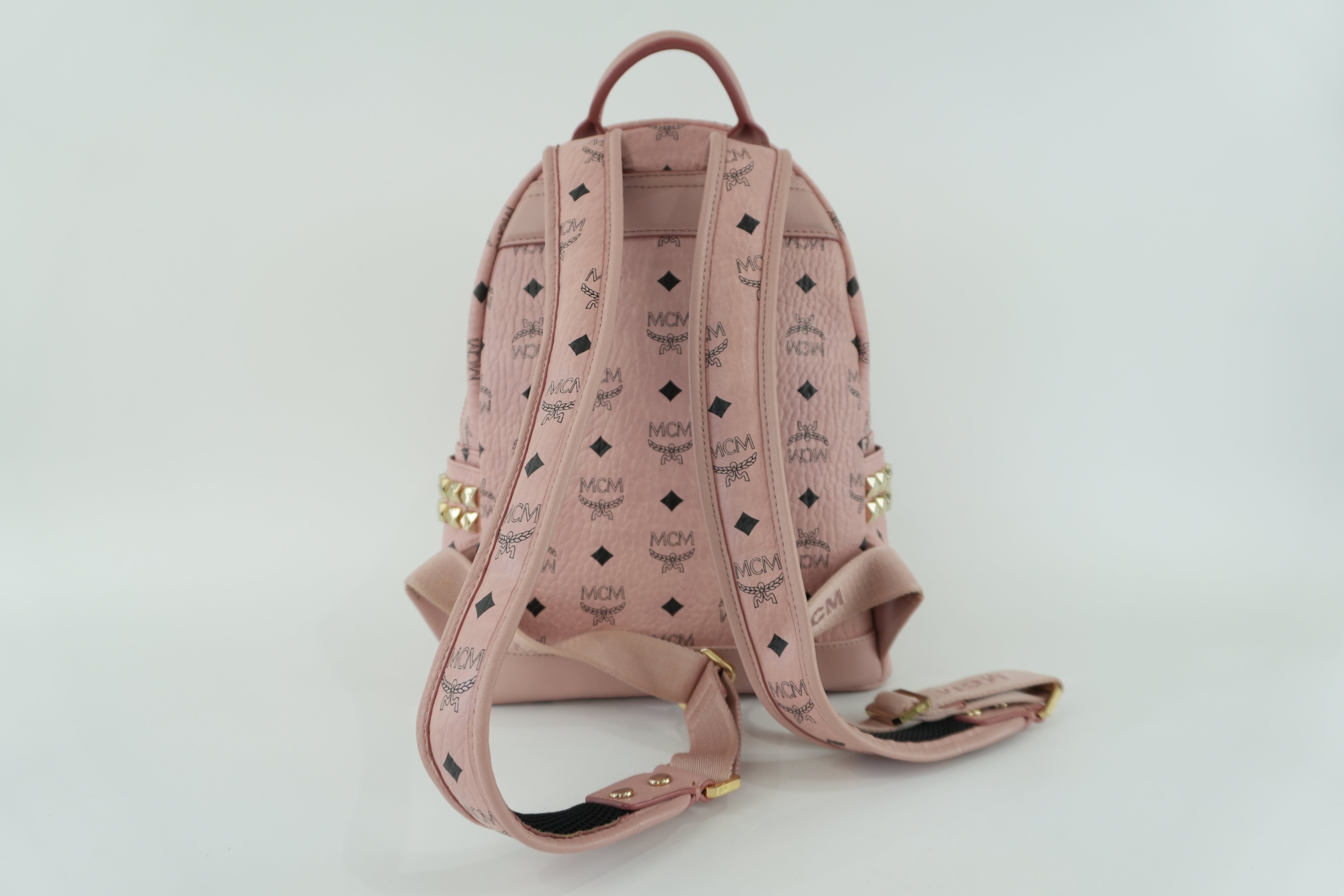 MCM Backpack Pink Used