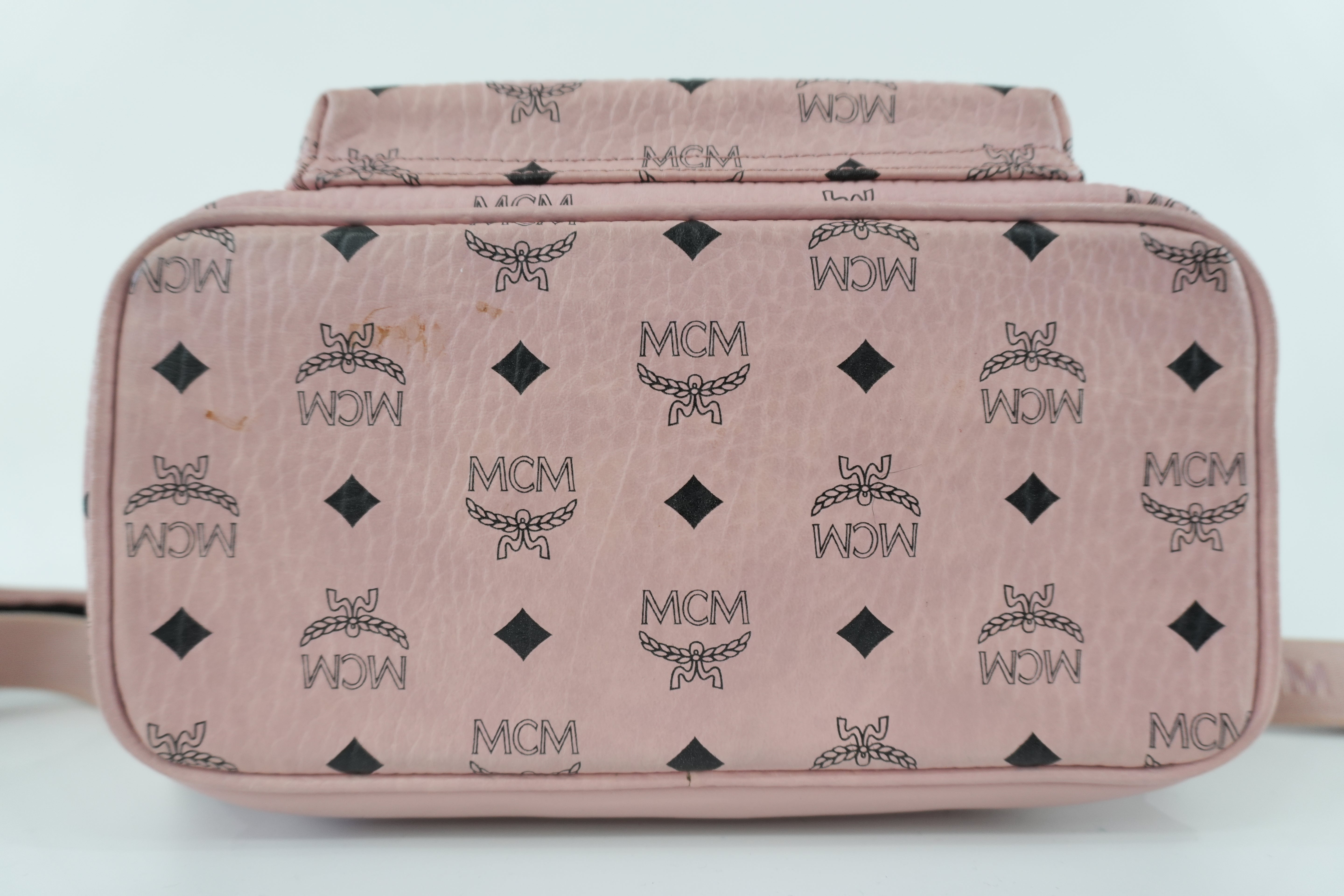 MCM Backpack Pink Used