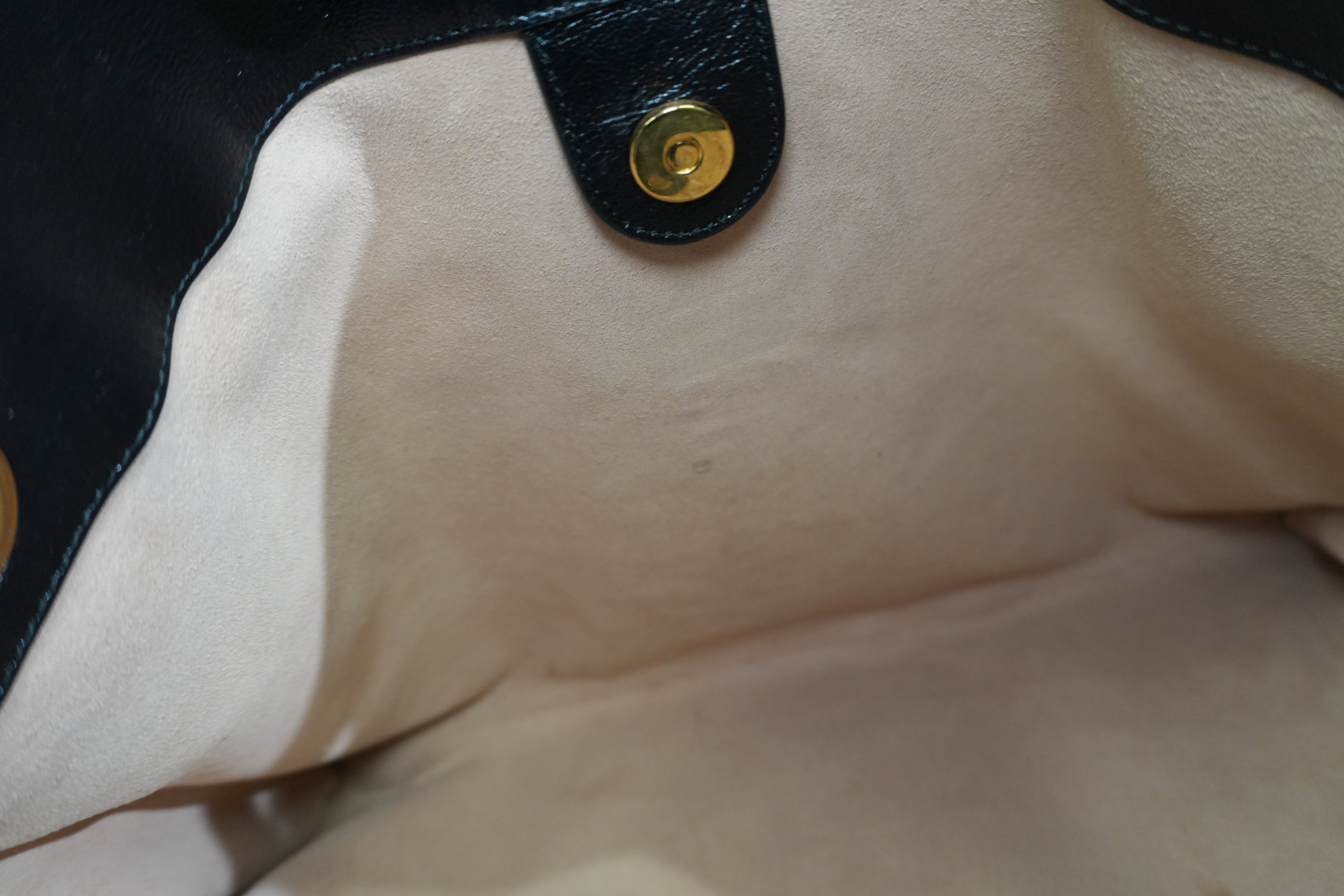 Pre-owned Gucci Rajah Large Tote Bag Black