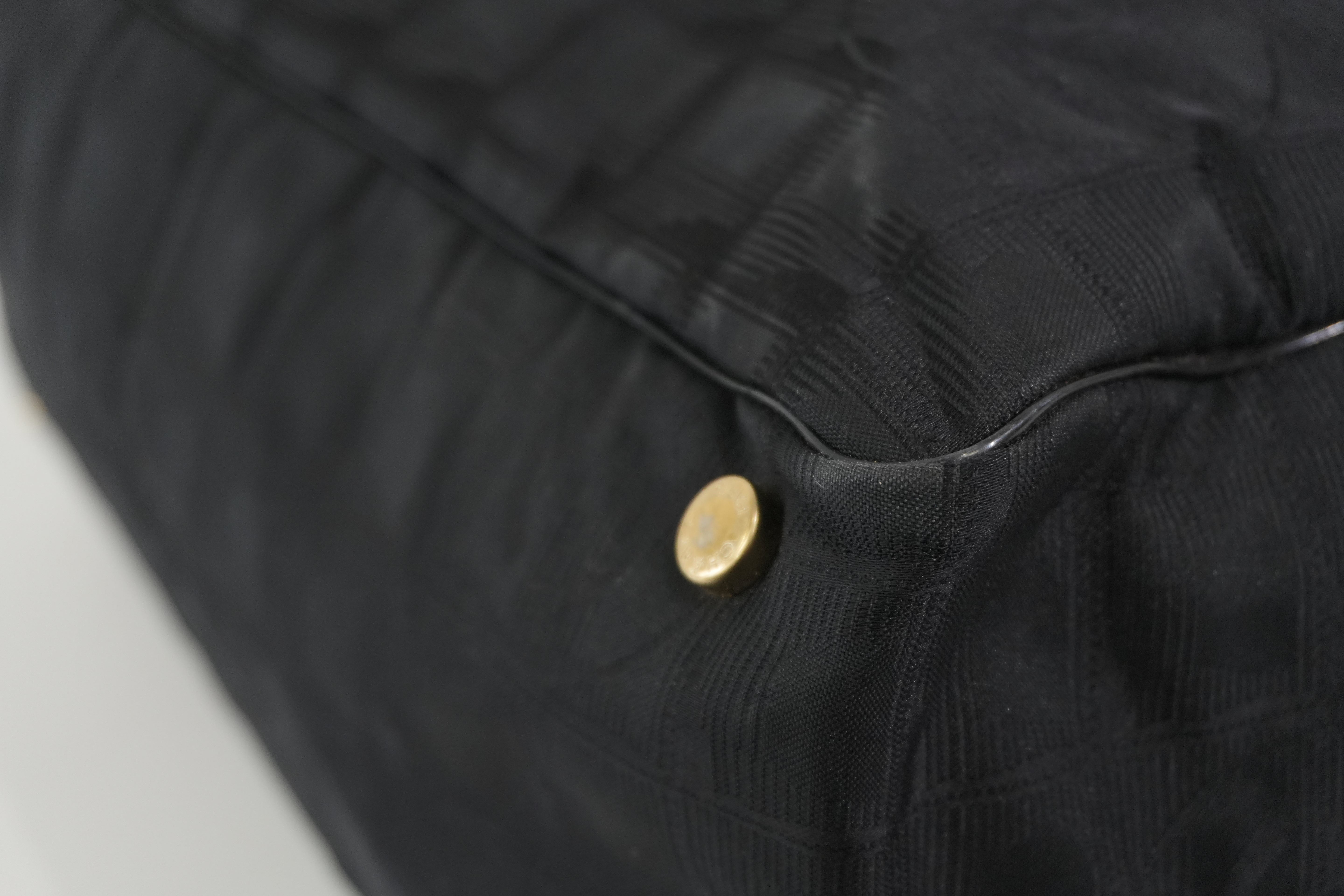 Pre-owned Chanel New Travel Line Tote Bag Black