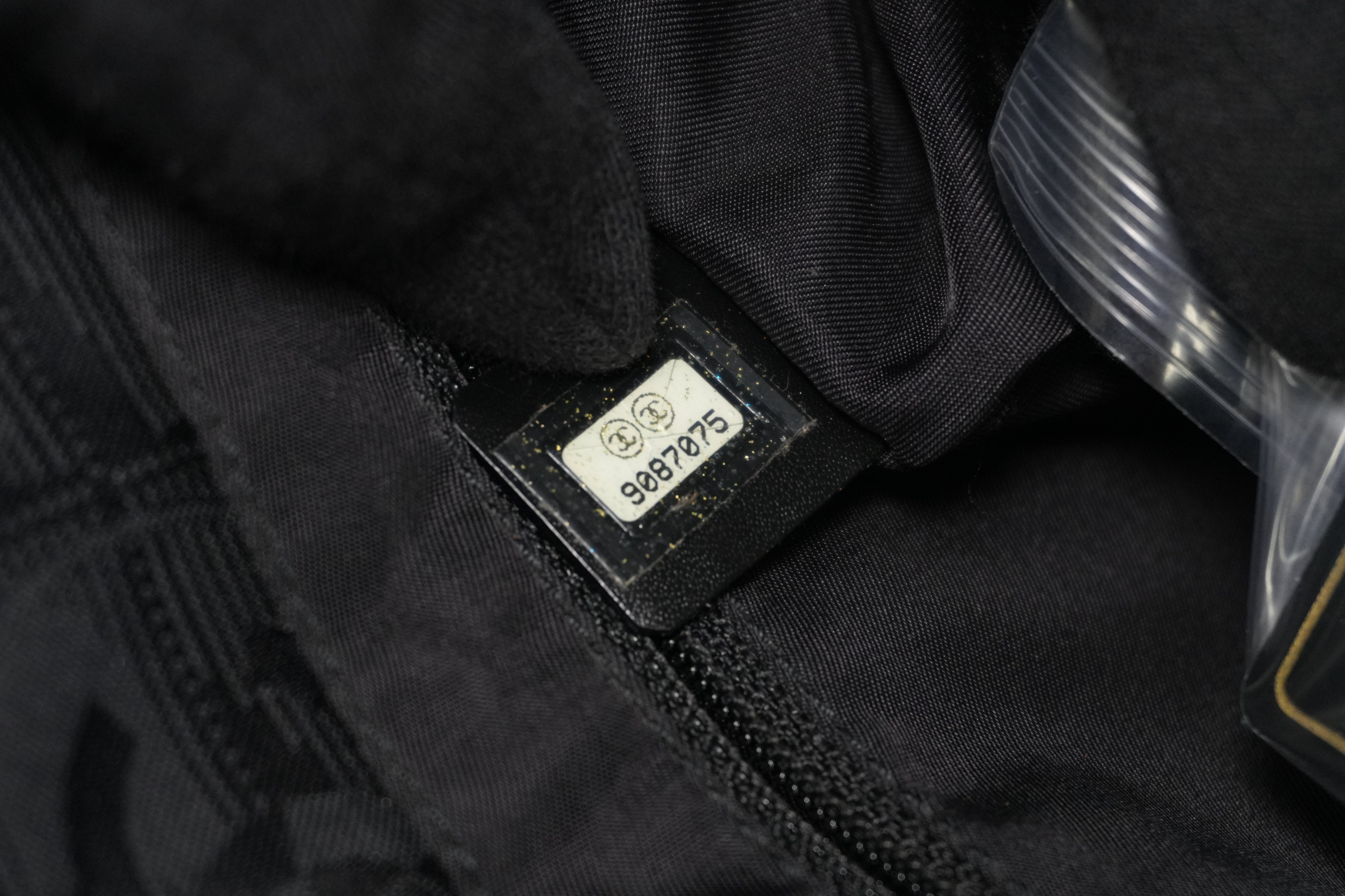 Pre-owned Chanel New Travel Line Tote Bag Black