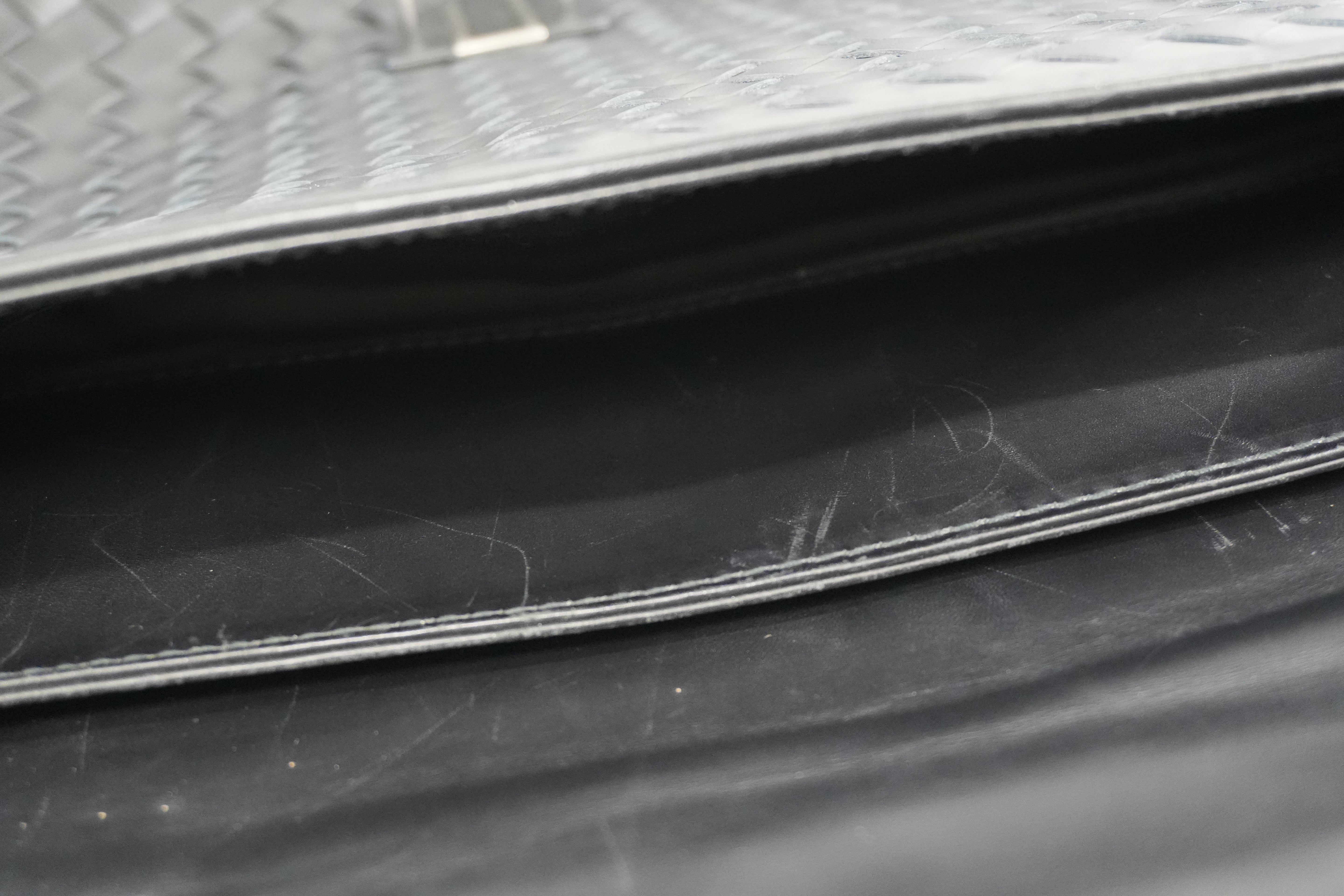 Pre-owned Bottega Briefcase Black