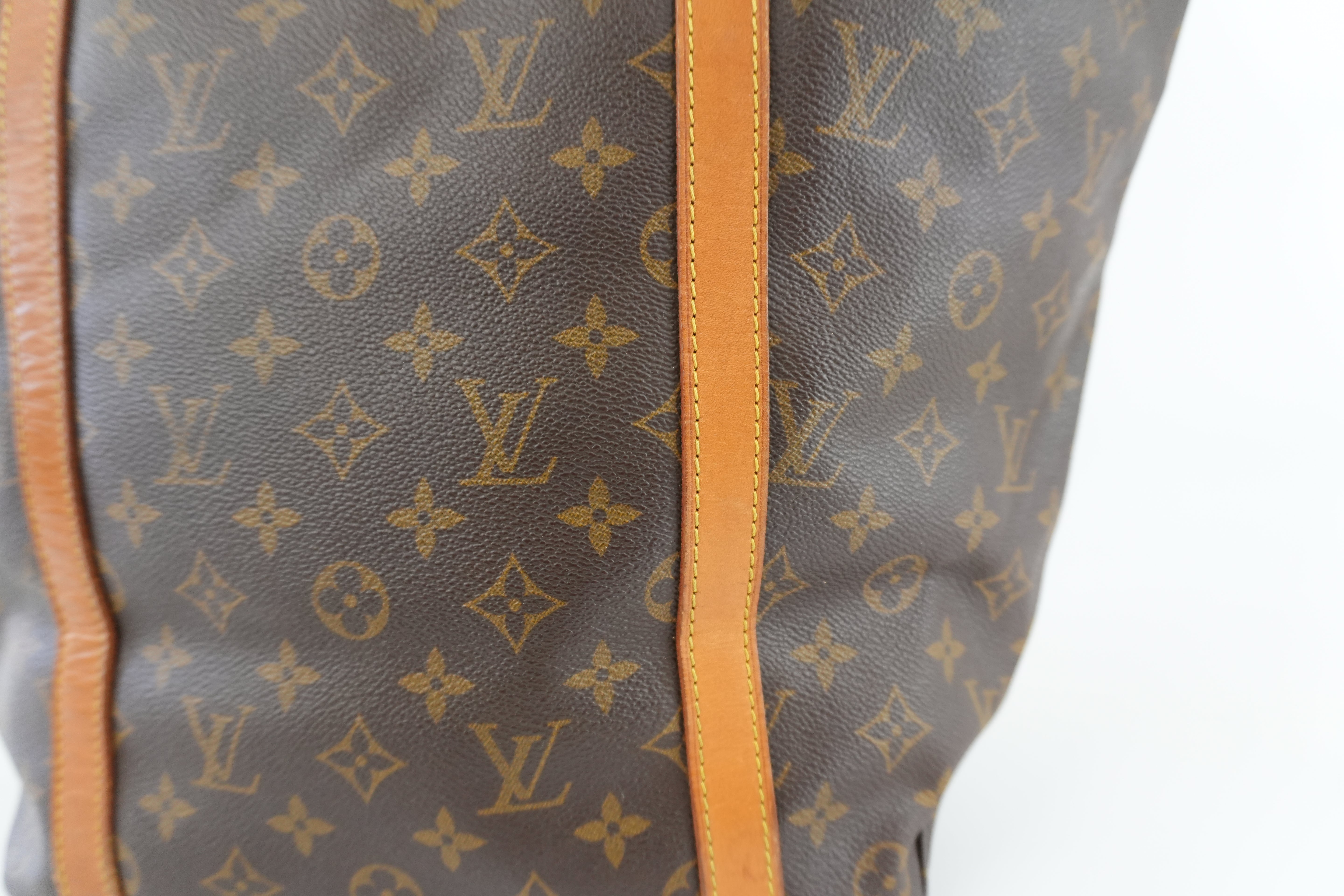 Louis Vuitton Monogram Sac Shopping GM Shopper with Pouch Used