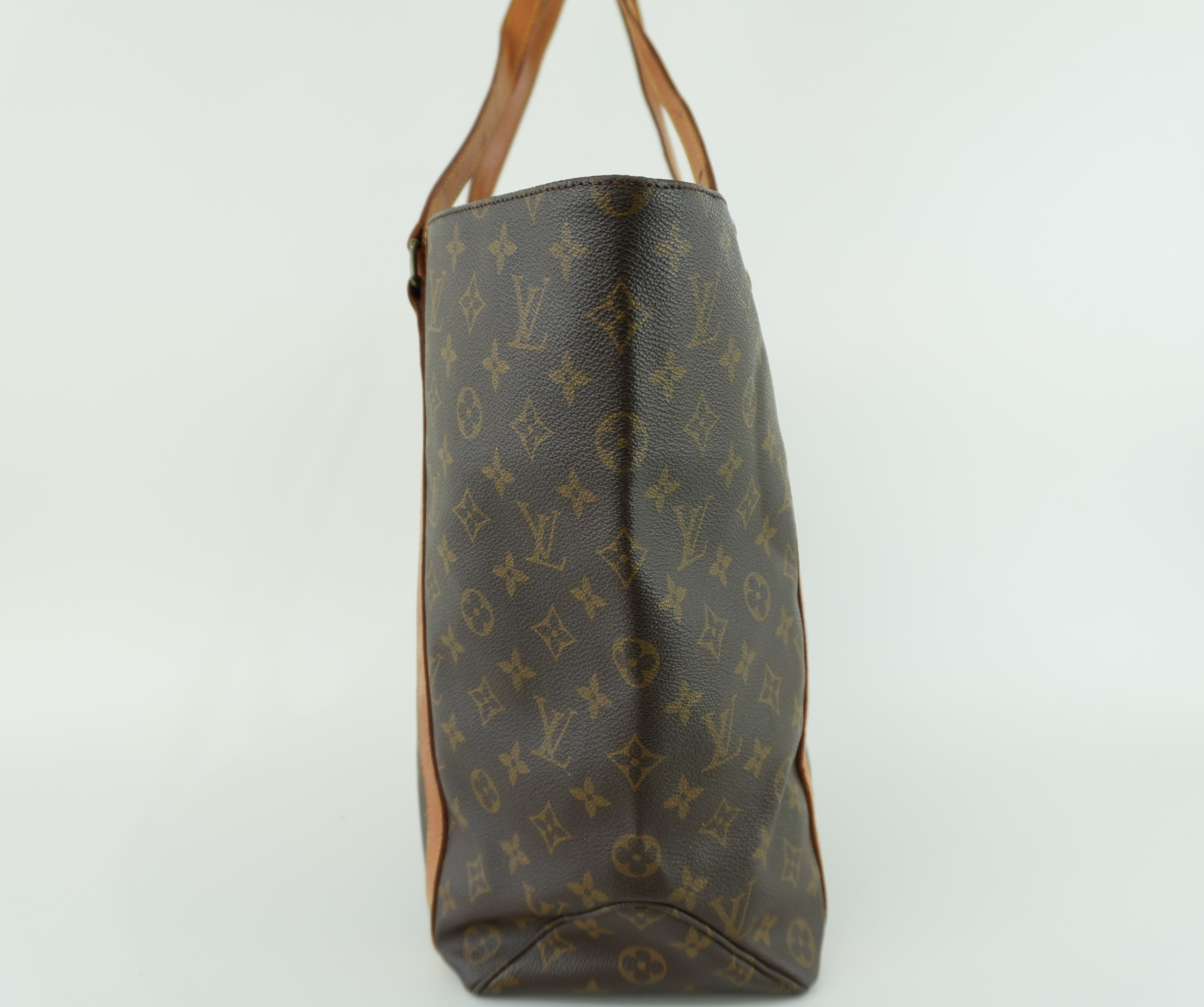 Louis Vuitton Monogram Sac Shopping GM Shopper with Pouch Used