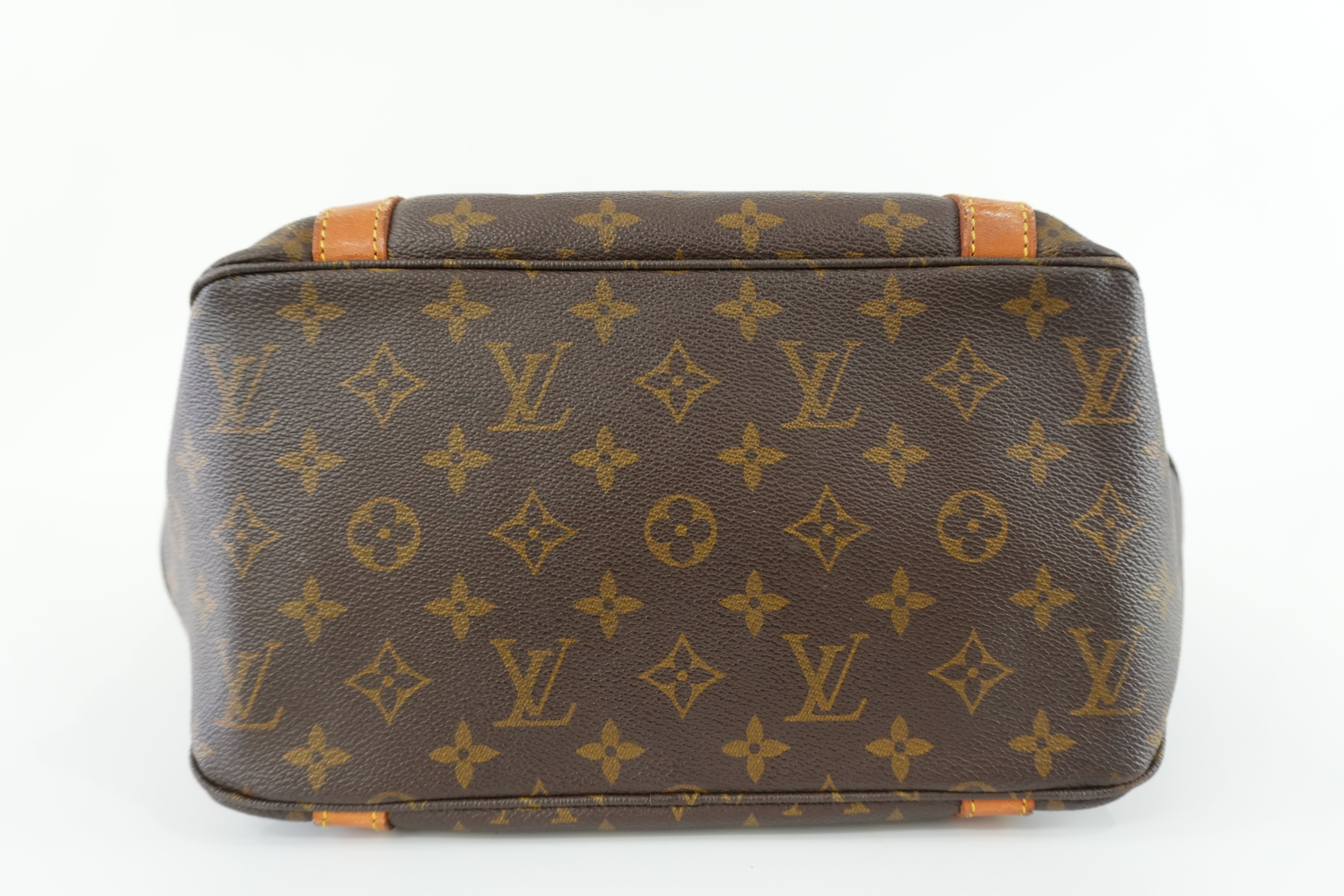 Louis Vuitton Monogram Sac Shopping GM Shopper with Pouch Used