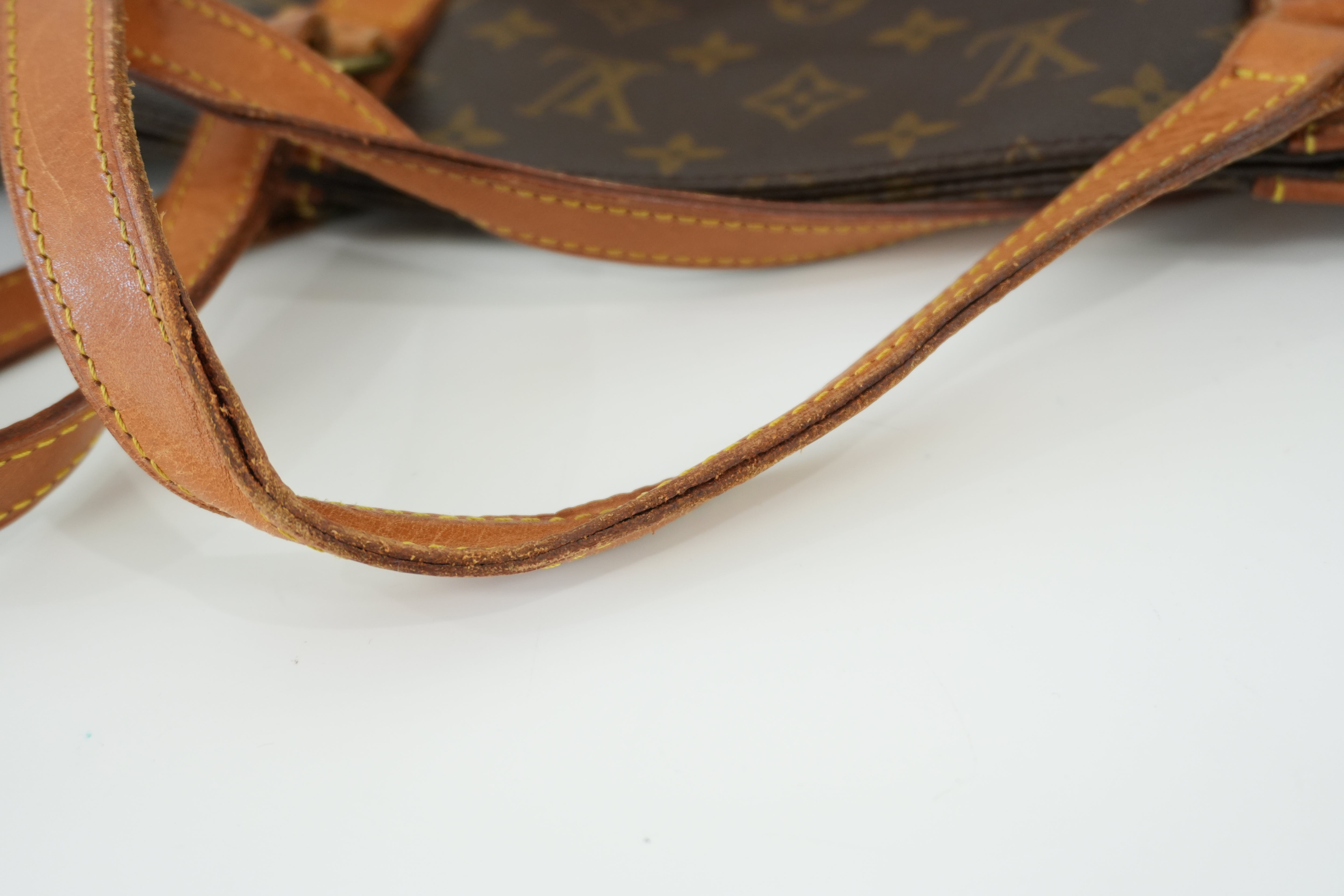 Louis Vuitton Monogram Sac Shopping GM Shopper with Pouch Used