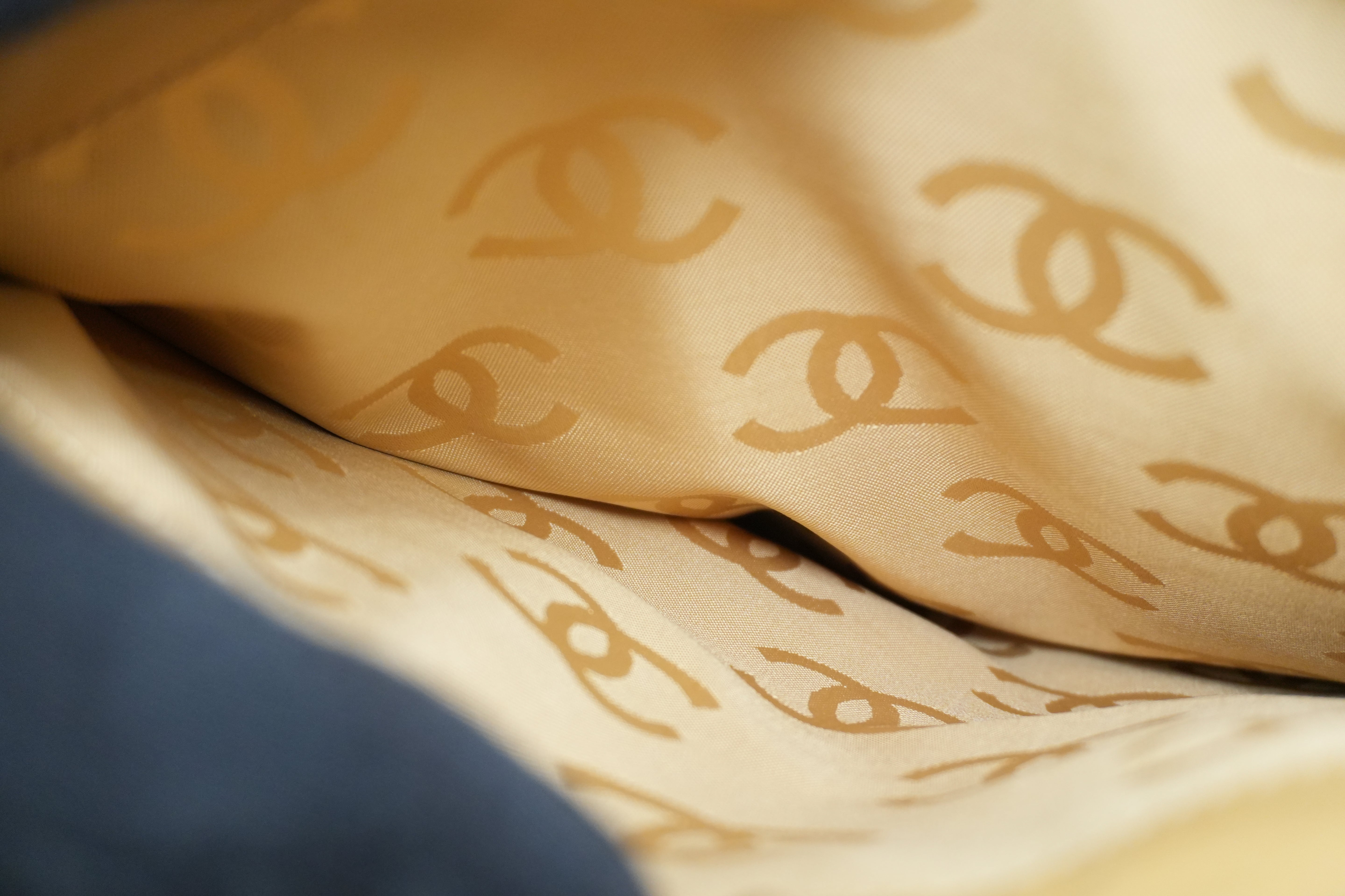 Pre-owned Chanel Wild Stitch Shoulder Bag Beige