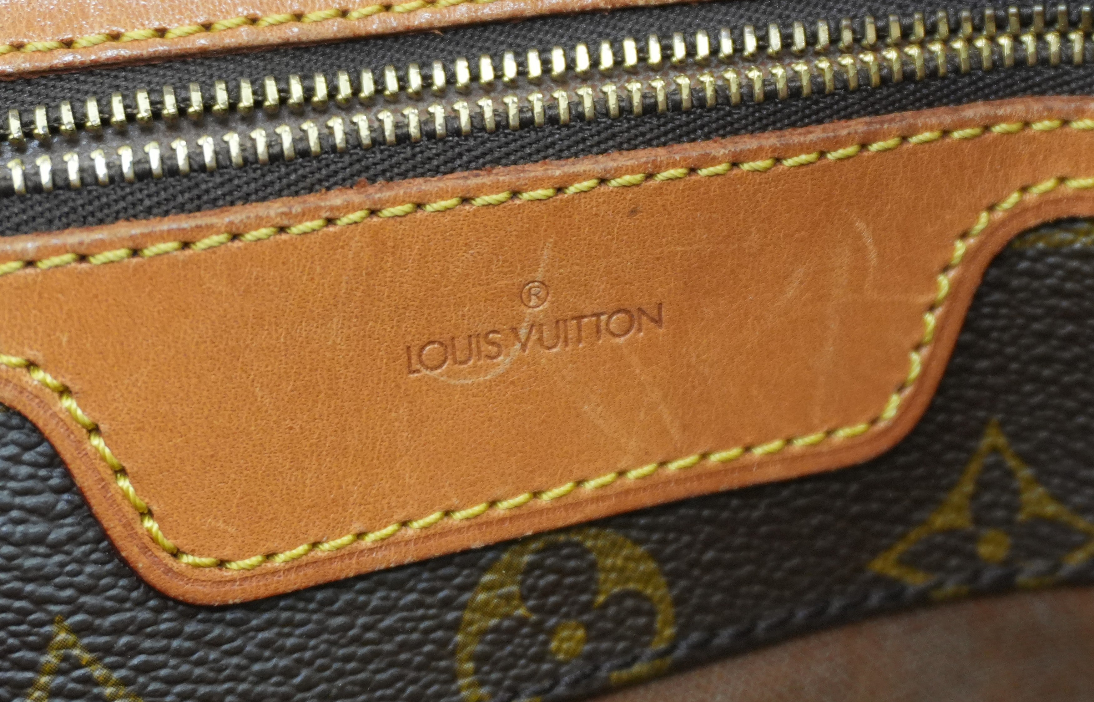 Louis Vuitton Monogram Sac Shopping GM Shopper with Pouch Used