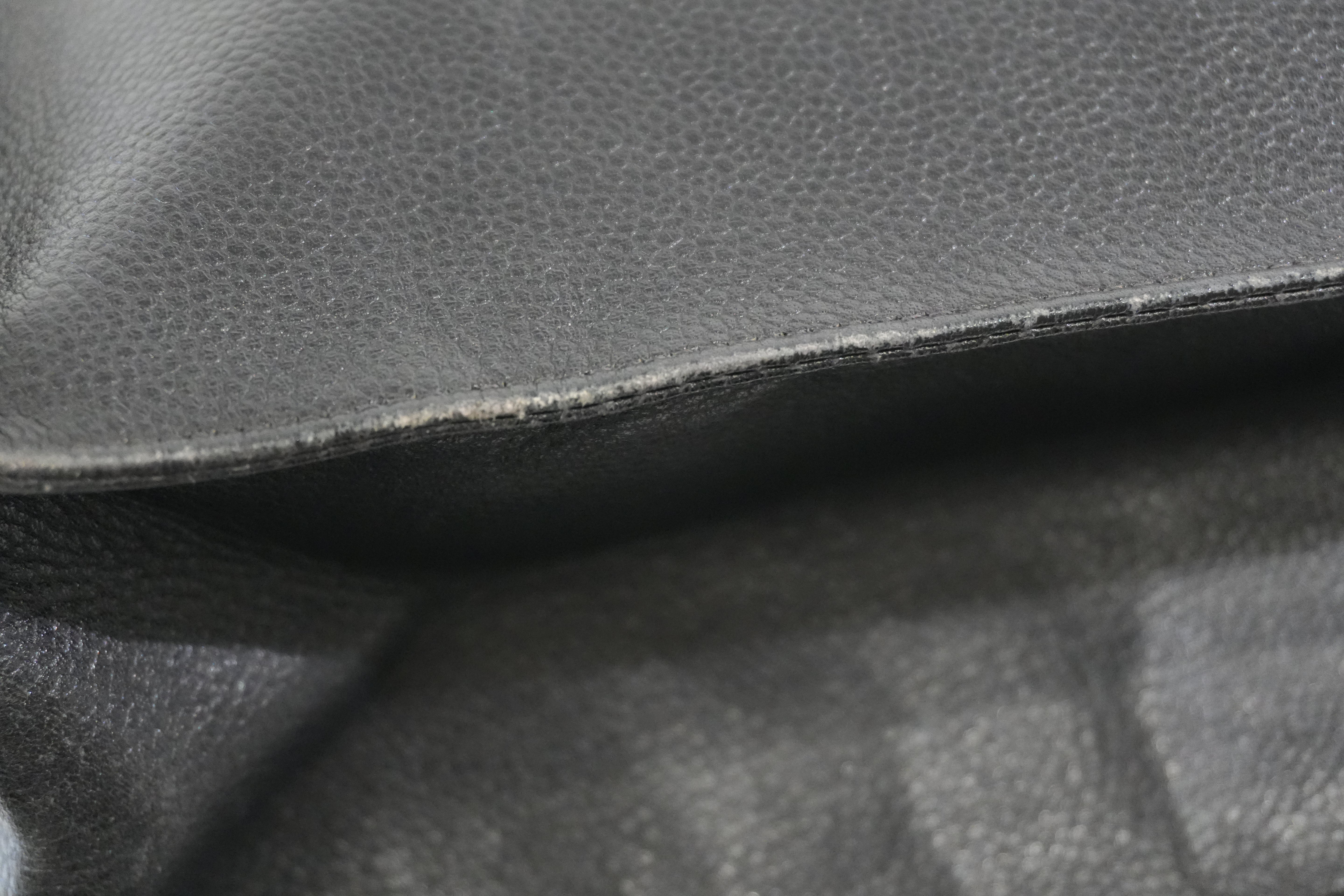 Pre-owned Chanel Caviar Skin Leather Tote Bag Black