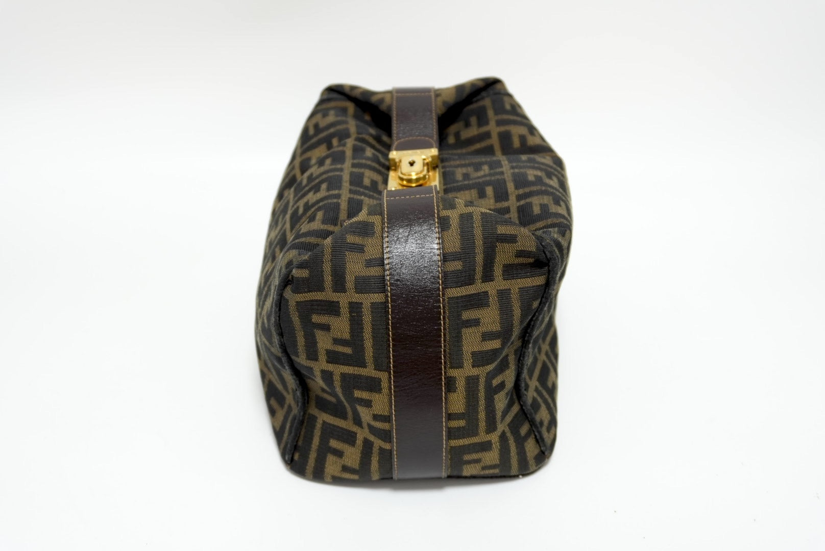 Fendi Zucca Vanity Case Bag Used