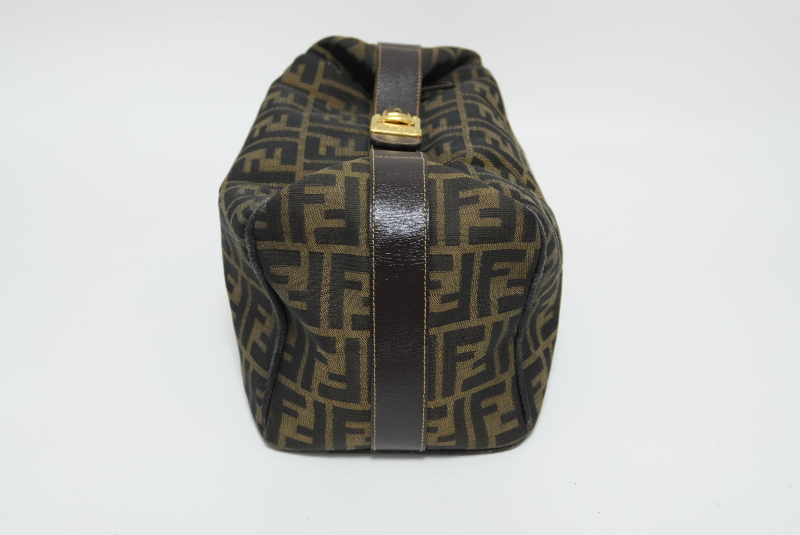 Fendi Zucca Vanity Case Bag Used