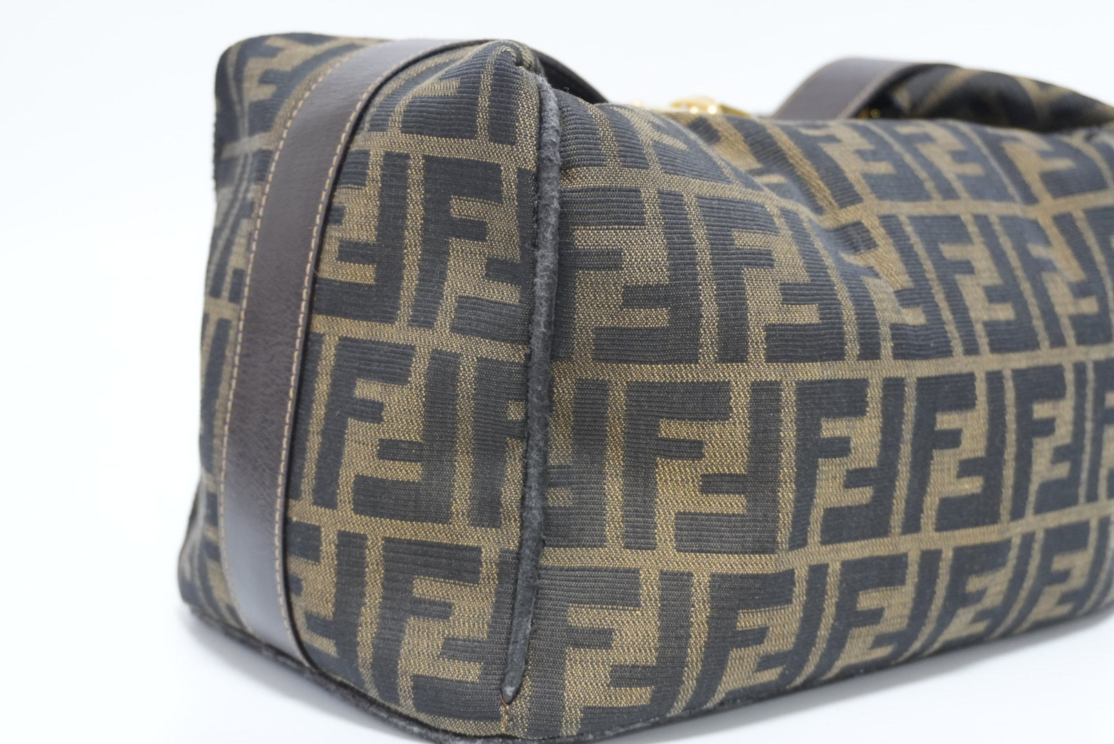 Fendi Zucca Vanity Case Bag Used