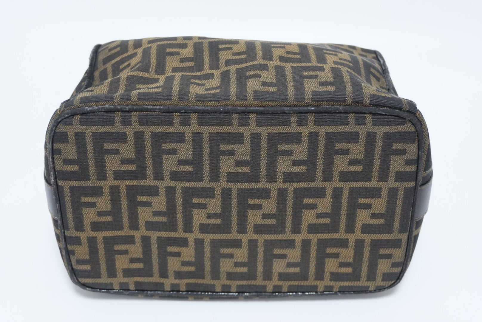 Fendi Zucca Vanity Case Bag Used