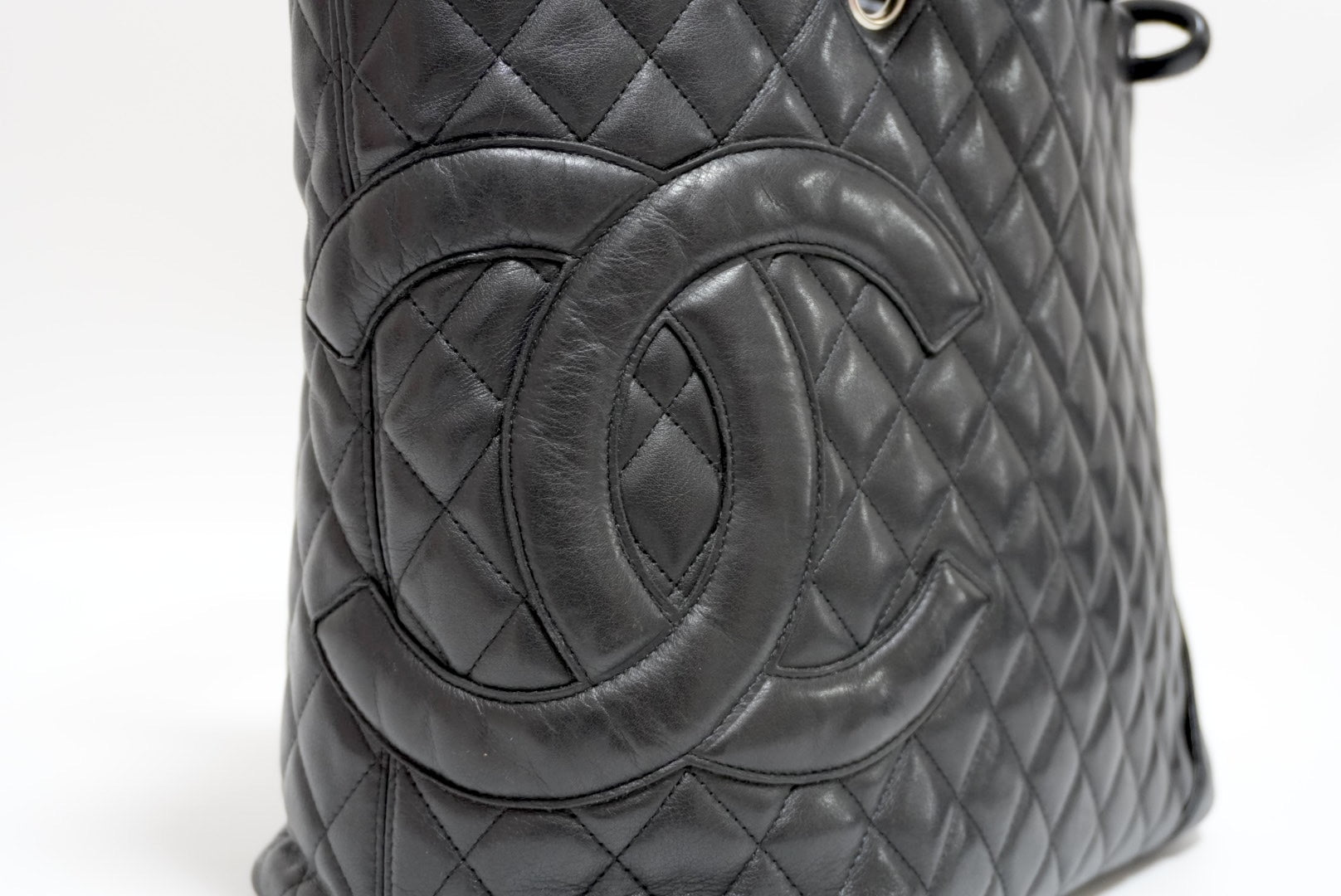 Chanel Cambon Tote Bag Used