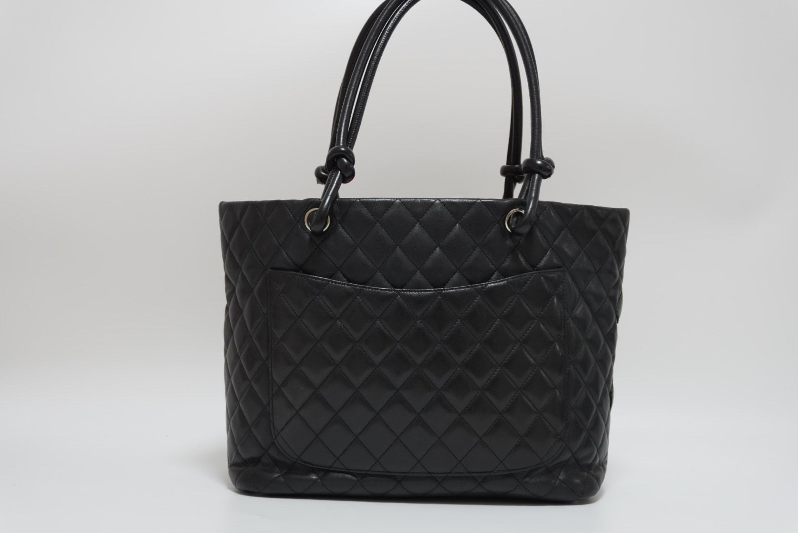 Chanel Cambon Tote Bag Used