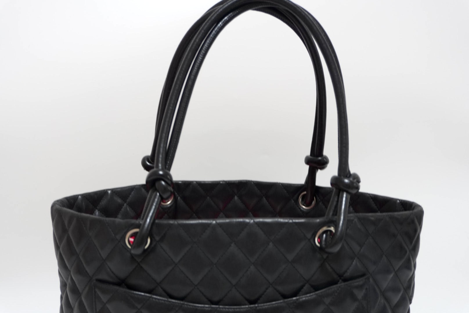 Chanel Cambon Tote Bag Used