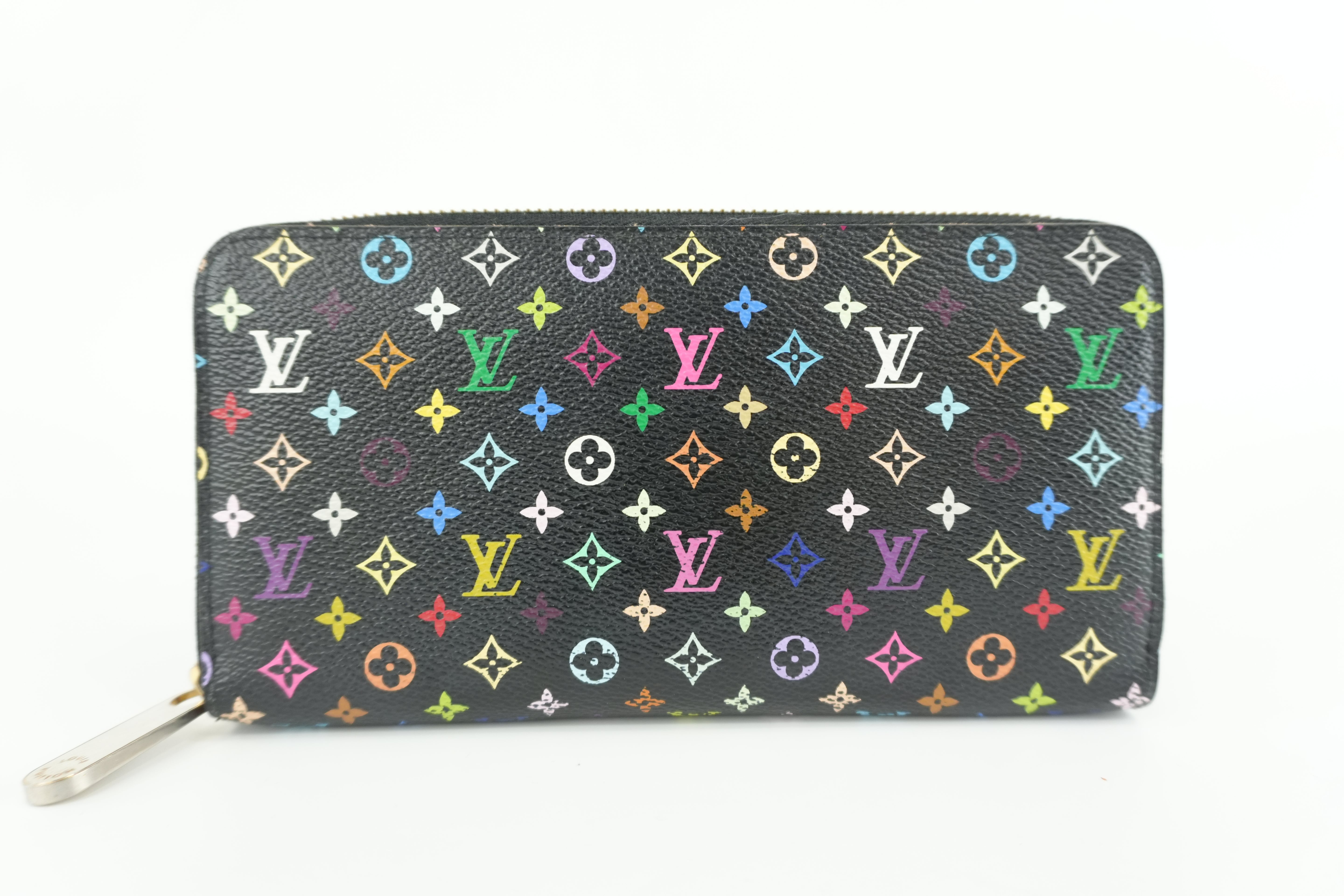 Louis Vuitton Multicolor Zippy Wallet Used