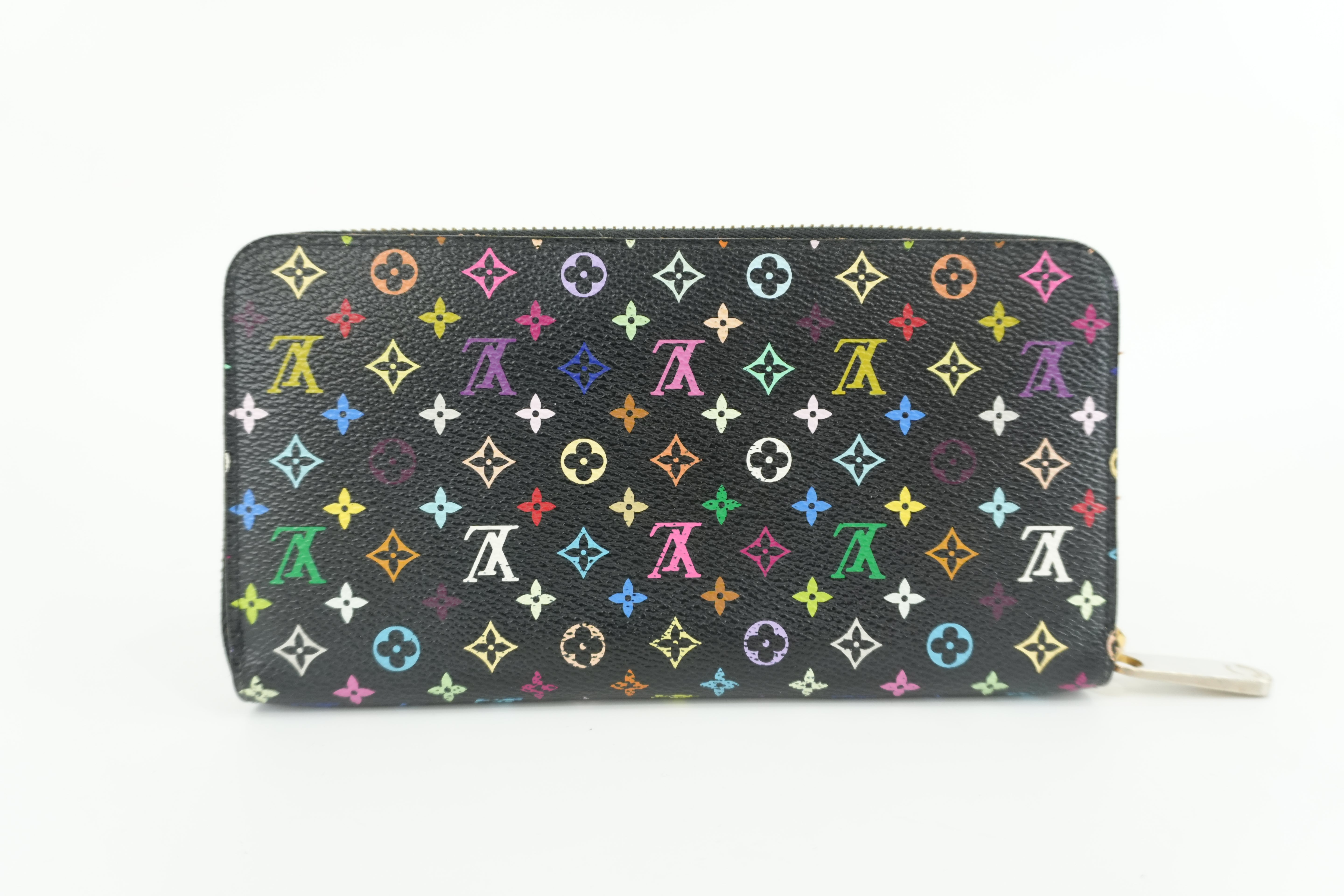 Louis Vuitton Multicolor Zippy Wallet Used