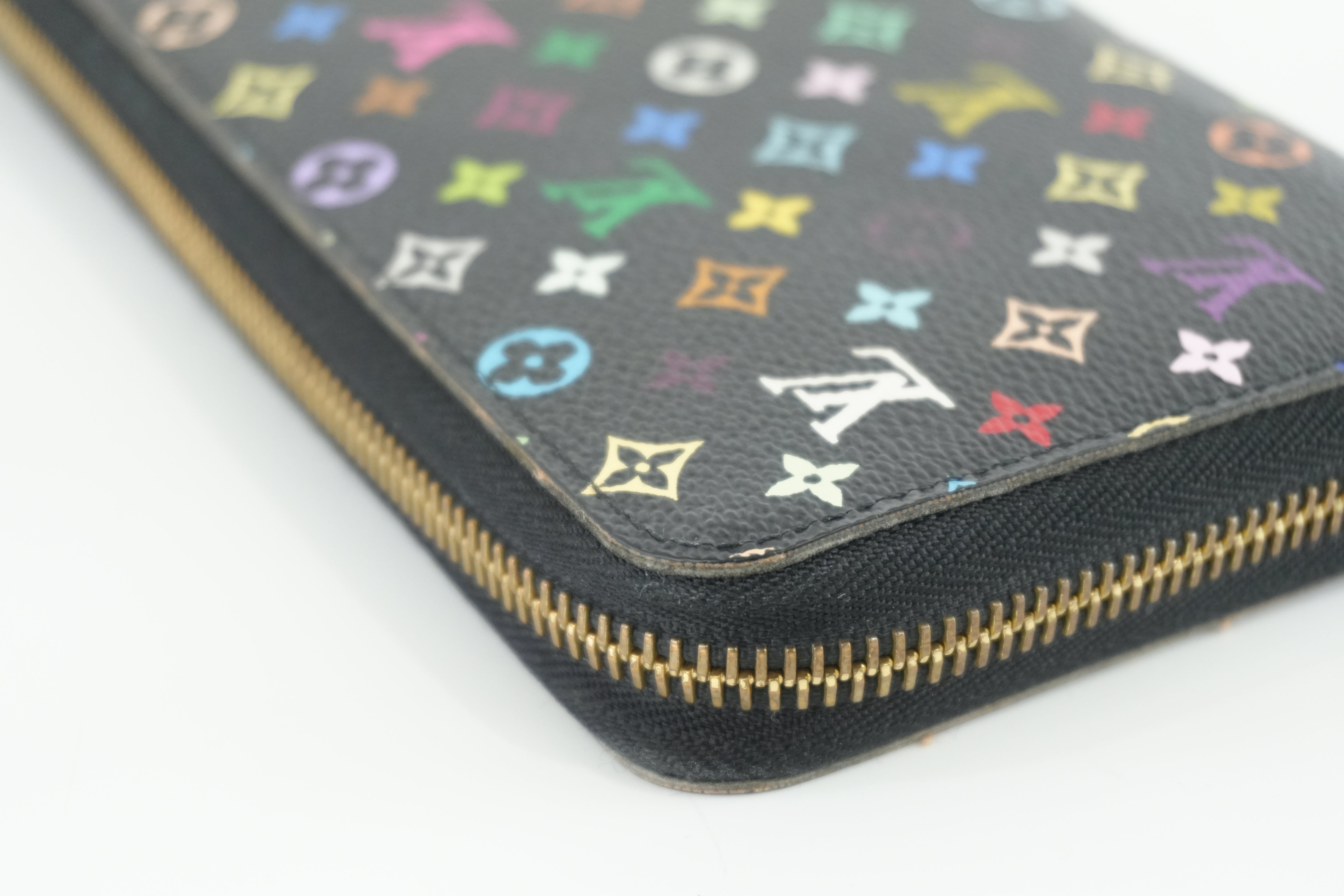 Louis Vuitton Multicolor Zippy Wallet Used