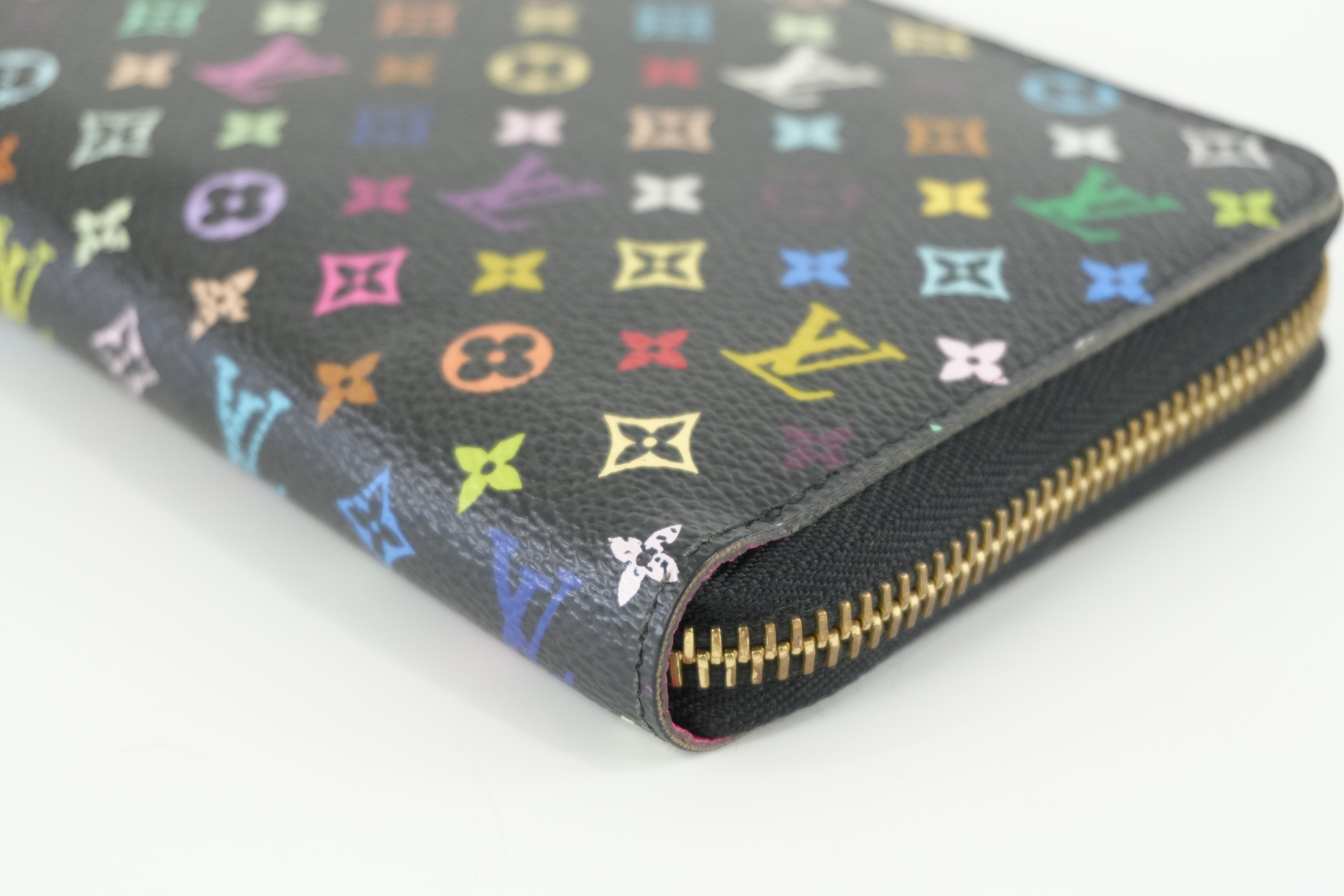 Louis Vuitton Multicolor Zippy Wallet Used