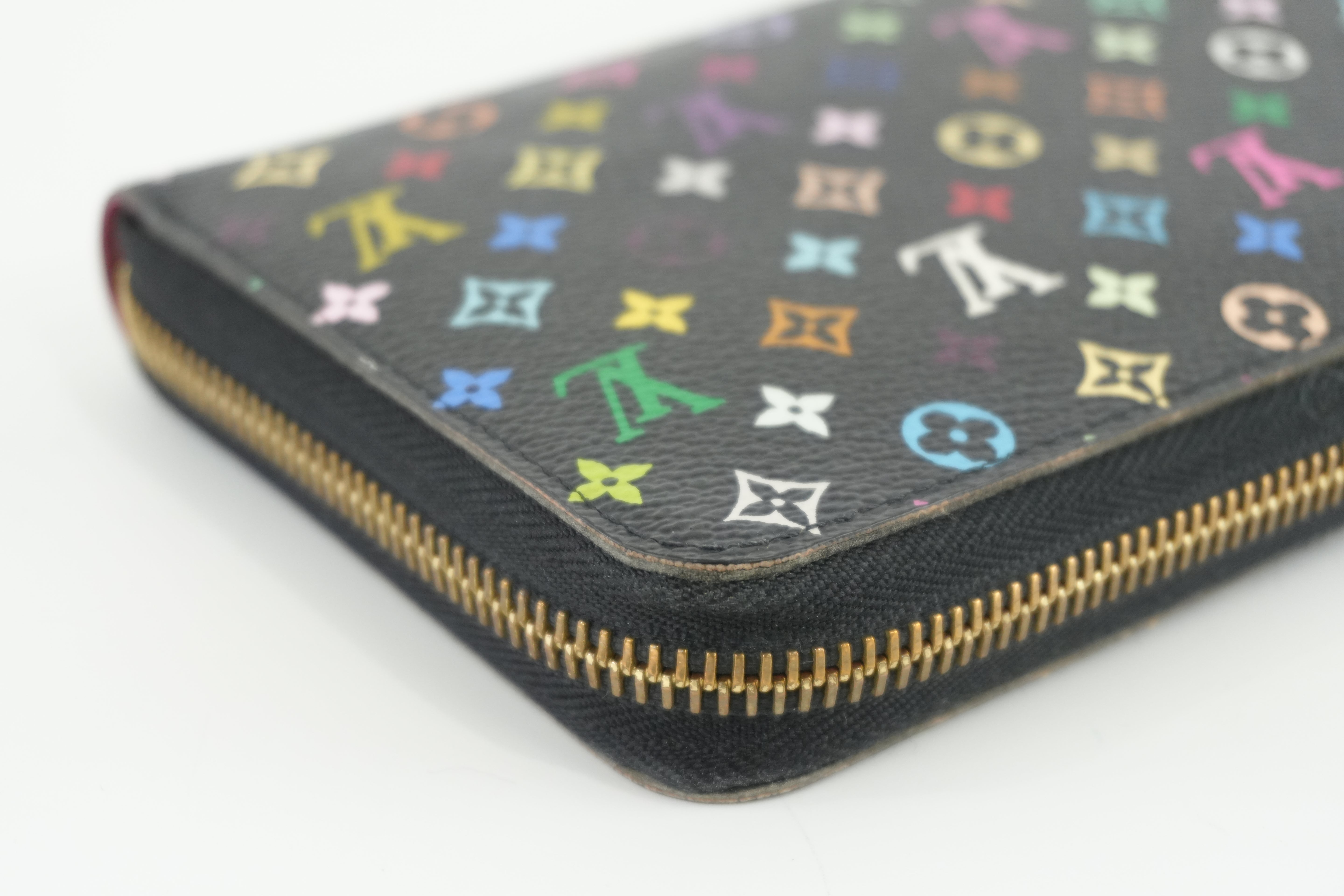 Louis Vuitton Multicolor Zippy Wallet Used