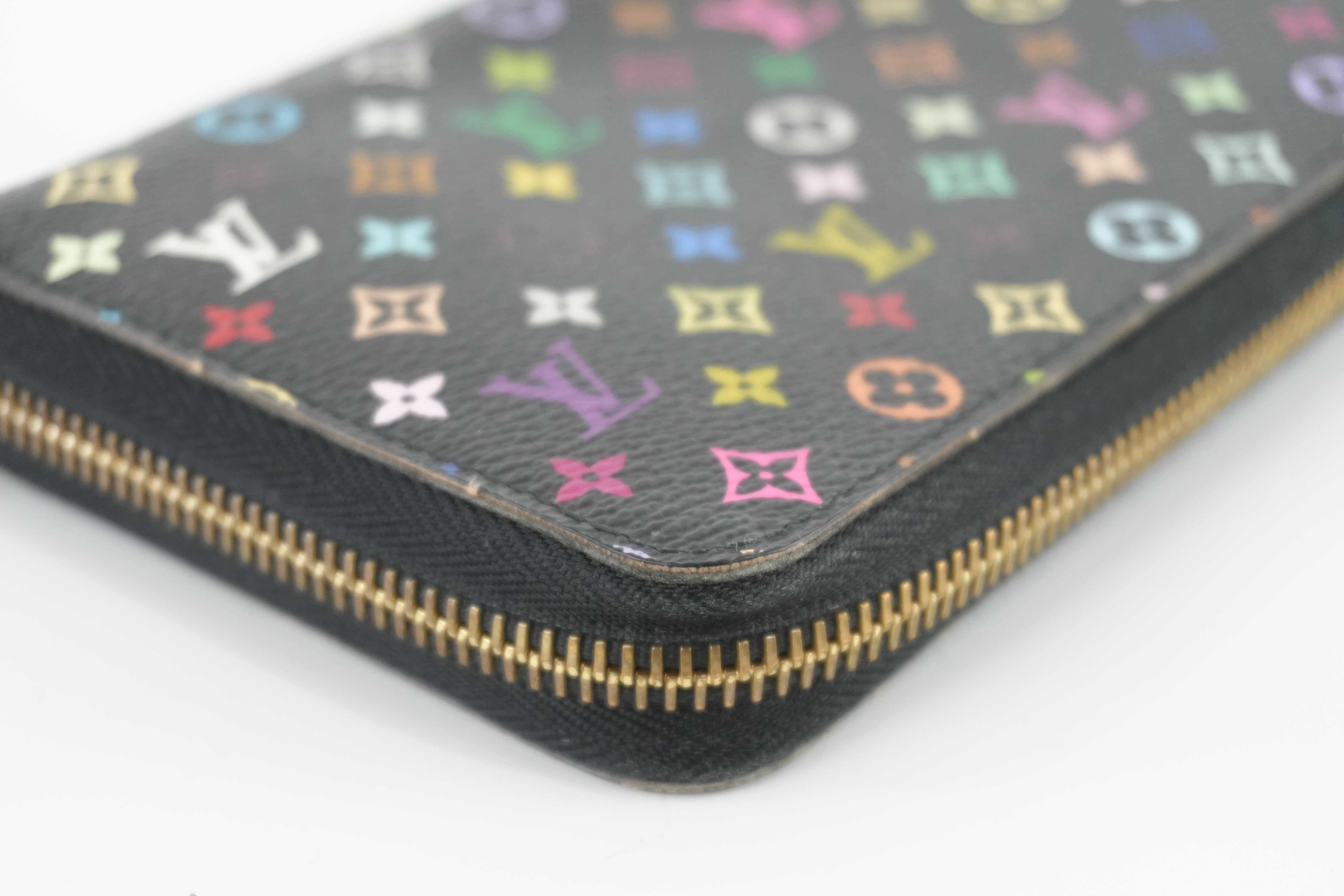 Louis Vuitton Multicolor Zippy Wallet Used