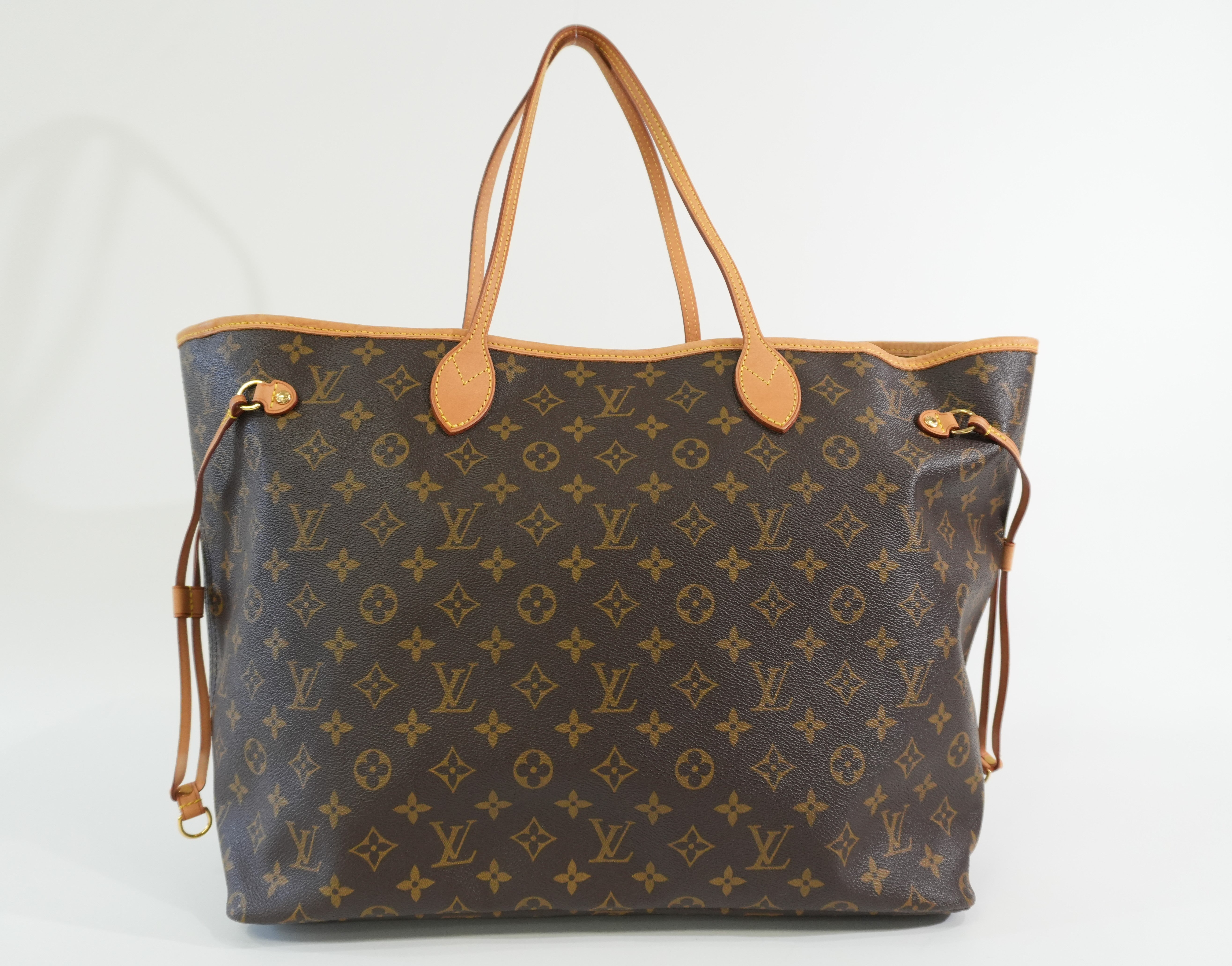 Pre-owned Louis Vuitton Monogram Neverfull GM Tote Bag