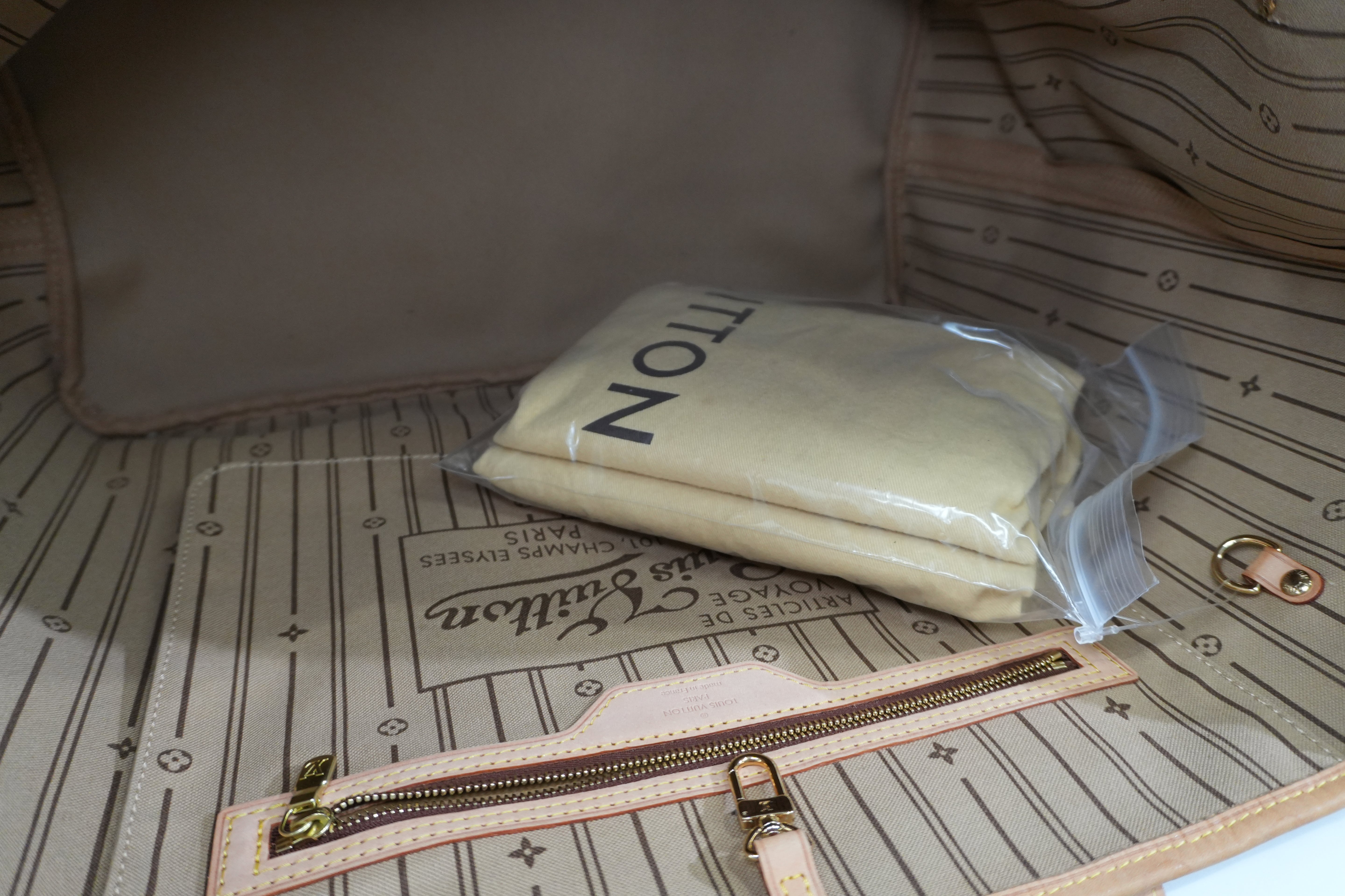 Pre-owned Louis Vuitton Monogram Neverfull GM Tote Bag