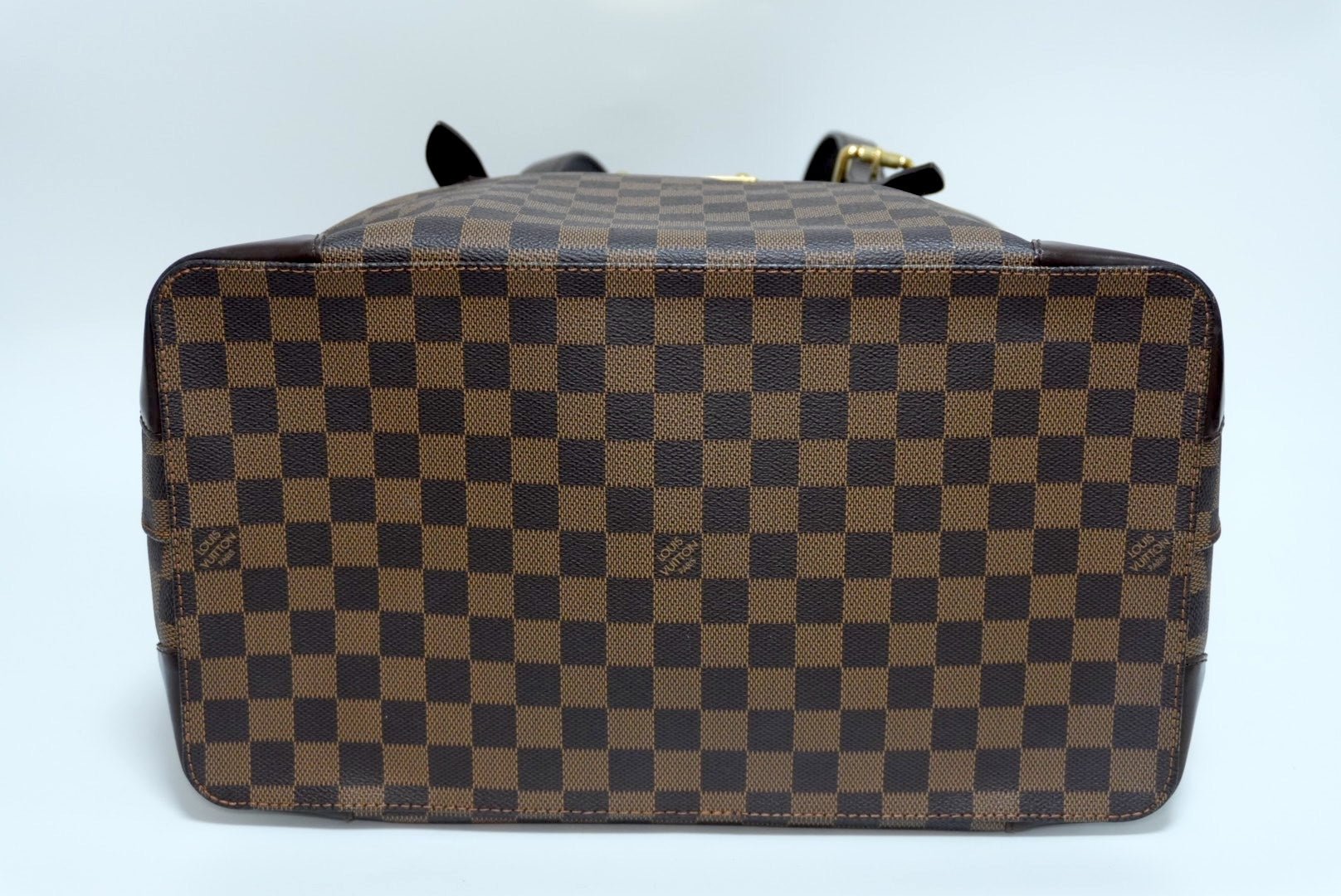 Louis Vuitton Damier Ebene Hampstead GM Shoulder Tote Bag Used